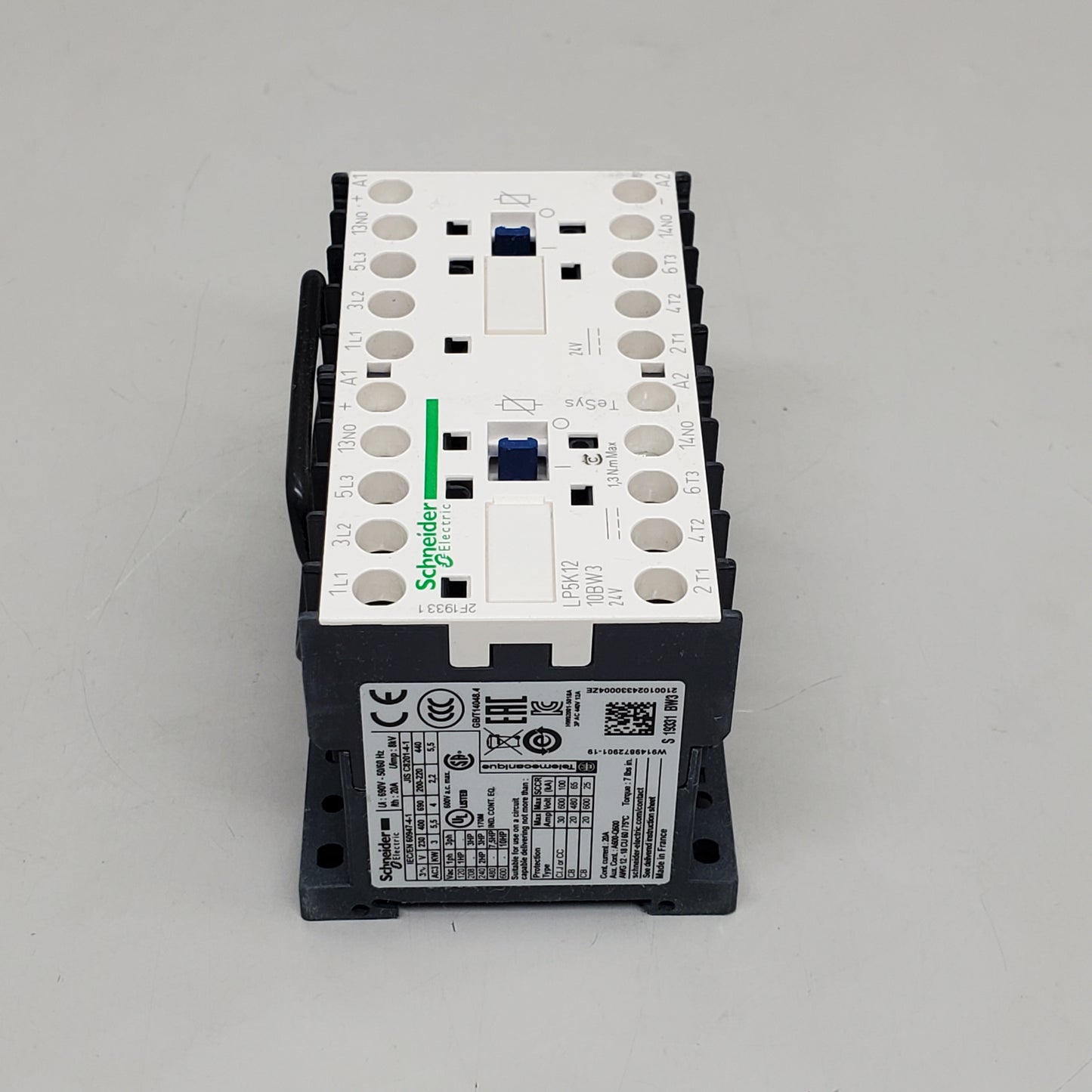 SCHNEIDER ELECTRIC Reversing Contactor TeSys 079123 LP5K1210BW3 (New Other)