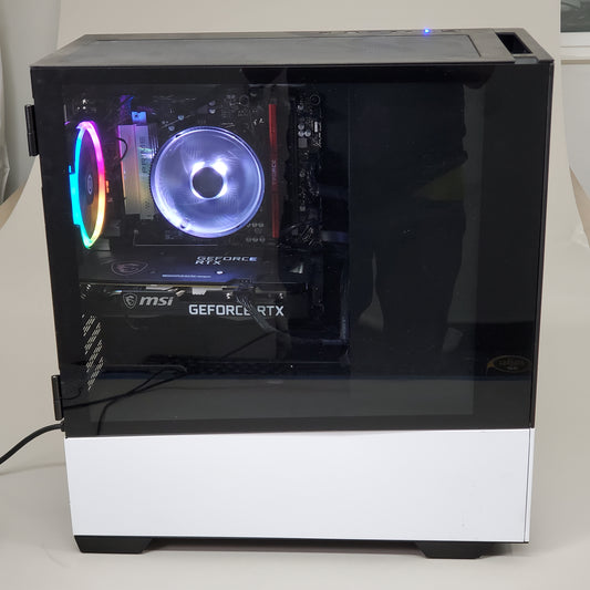 ZA@ CYBERPOWER PC C Series ET8976-5204 W/ GeForce RTX 3060 Ventus 2X8GOC 16GB DDR5 500GB SSD (Powers On / Display Would Not Turn On)