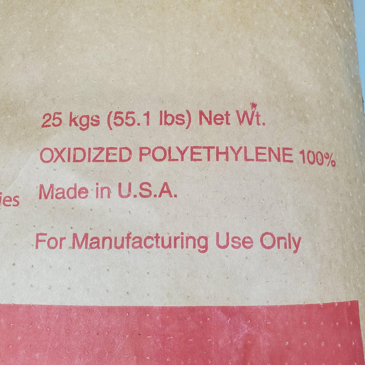 HONEYWELL A-C Performance 55.1 Lbs Paving Additives Oxidized Polyethylene Titan 7686