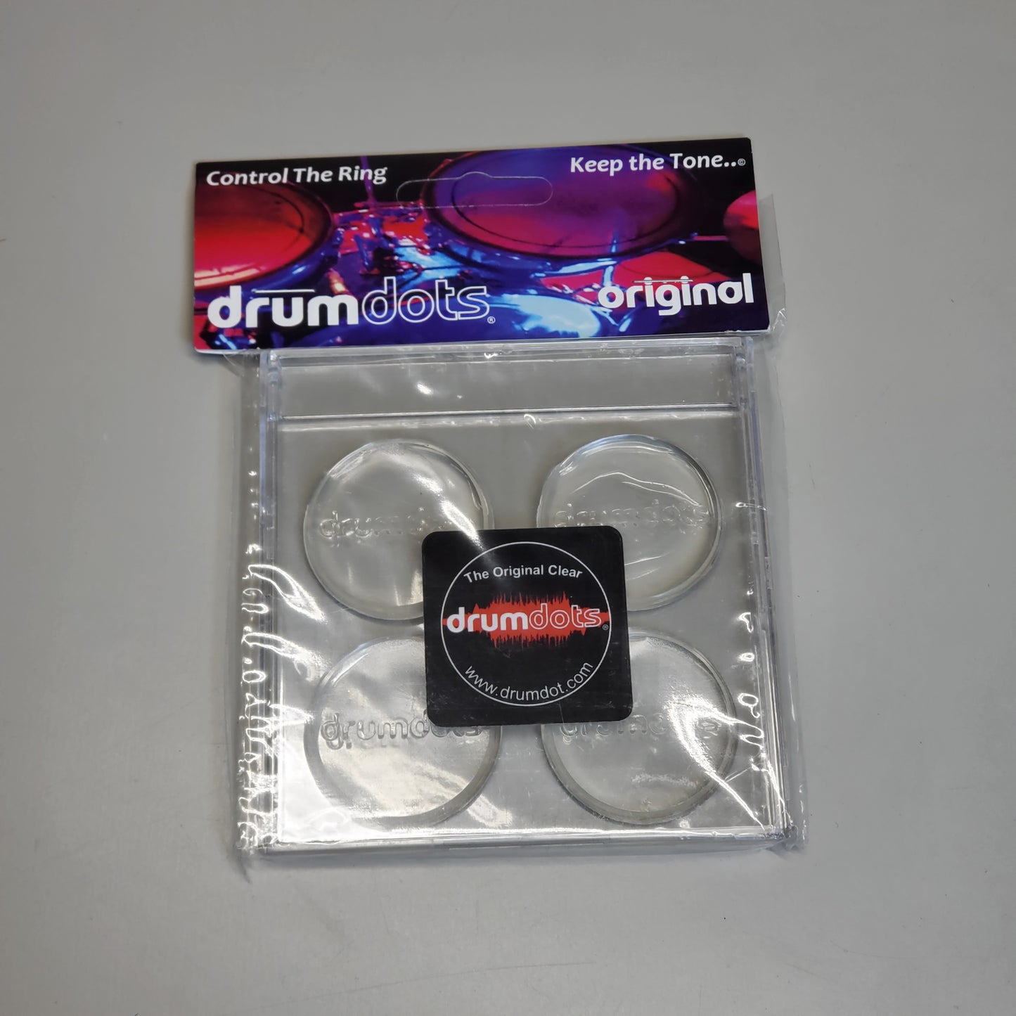 DRUMDOTS (4 Pack) Original Large Drum Dots V-Tem Over-Ring Control