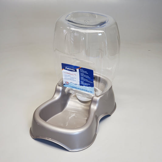 ZA@ PETMATE Cafe Gravity Waterer 1.5 Gallon 533024 24415 C