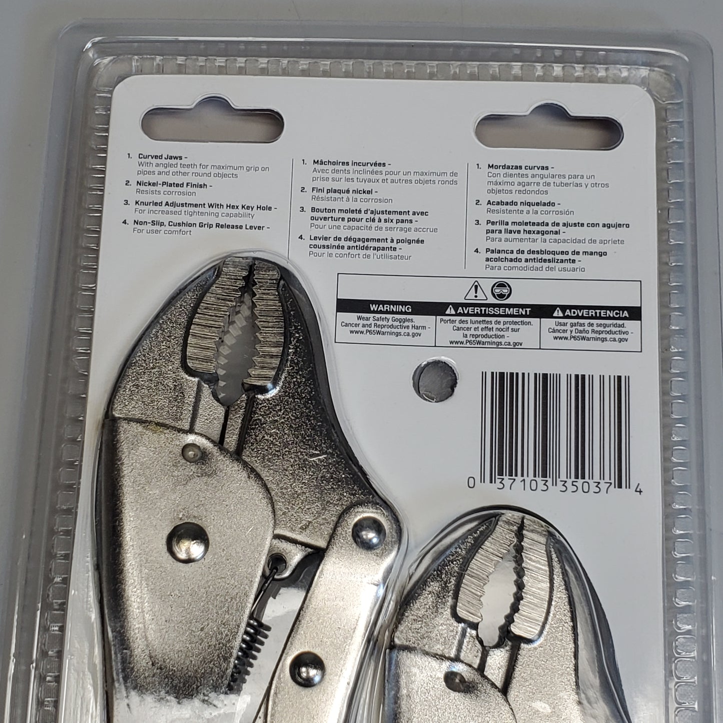 CRESCENT 2 Piece Locking Pliers Set CLP2SETN-08