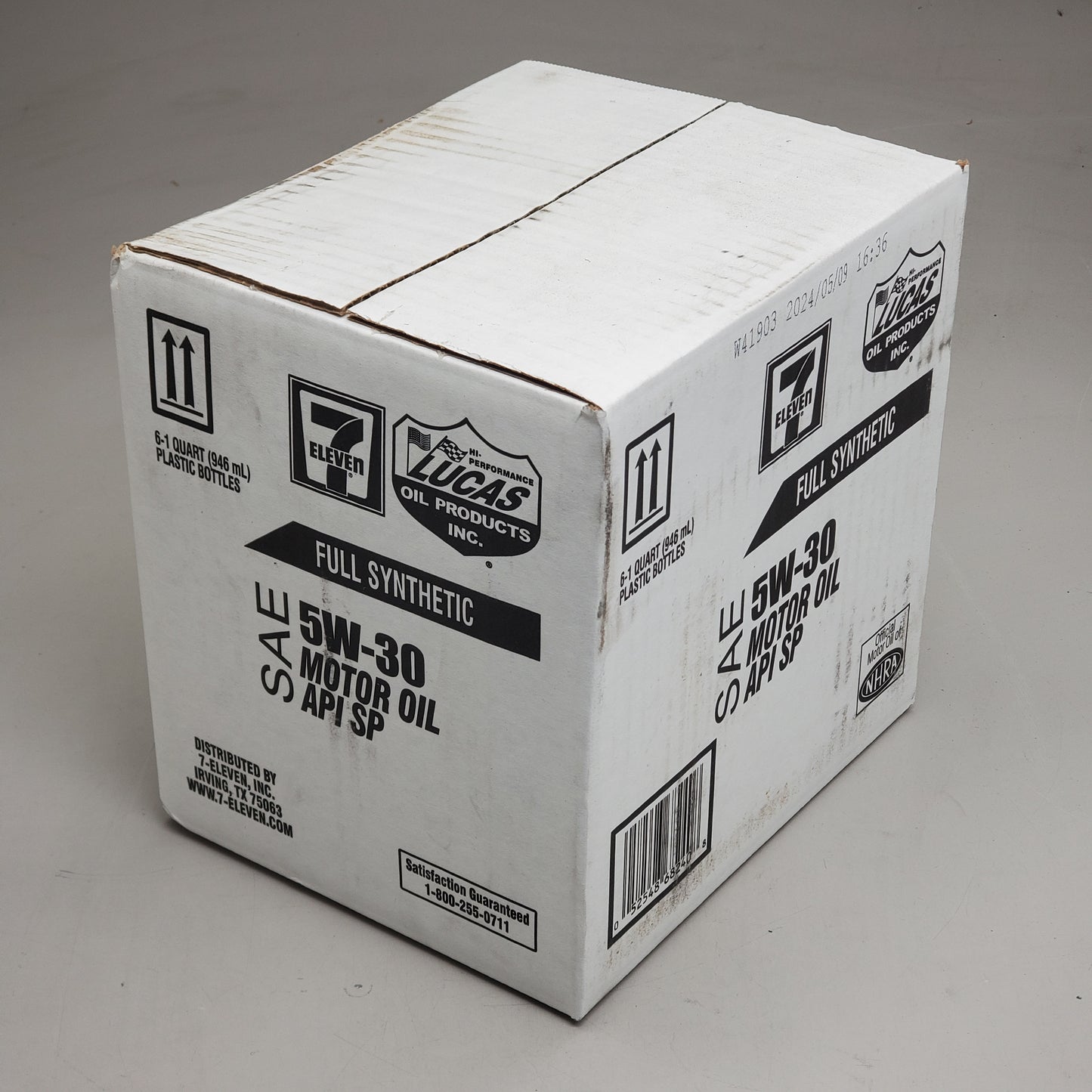 7 ELEVEN (6 PACK) SAE 5W-30 Motor Oil API SP Full Synthetic 1 Quart MFD 05/24 (New Other)