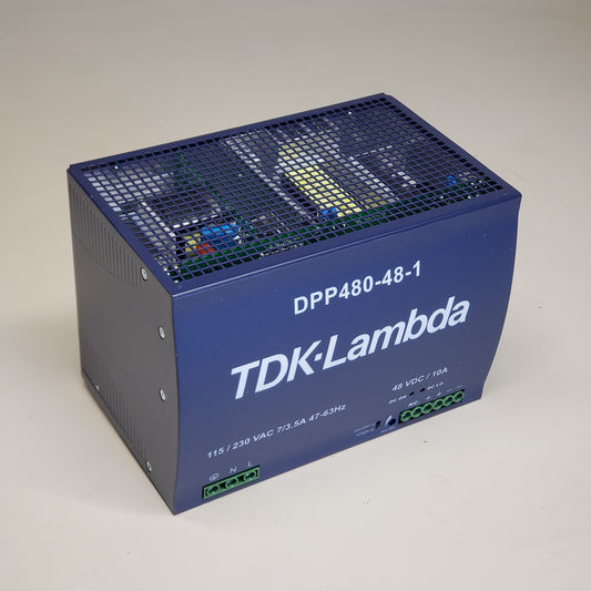 TDK Lambda AC/DC Din Rail Power Supply 48VDC 480W DPP480-48-1