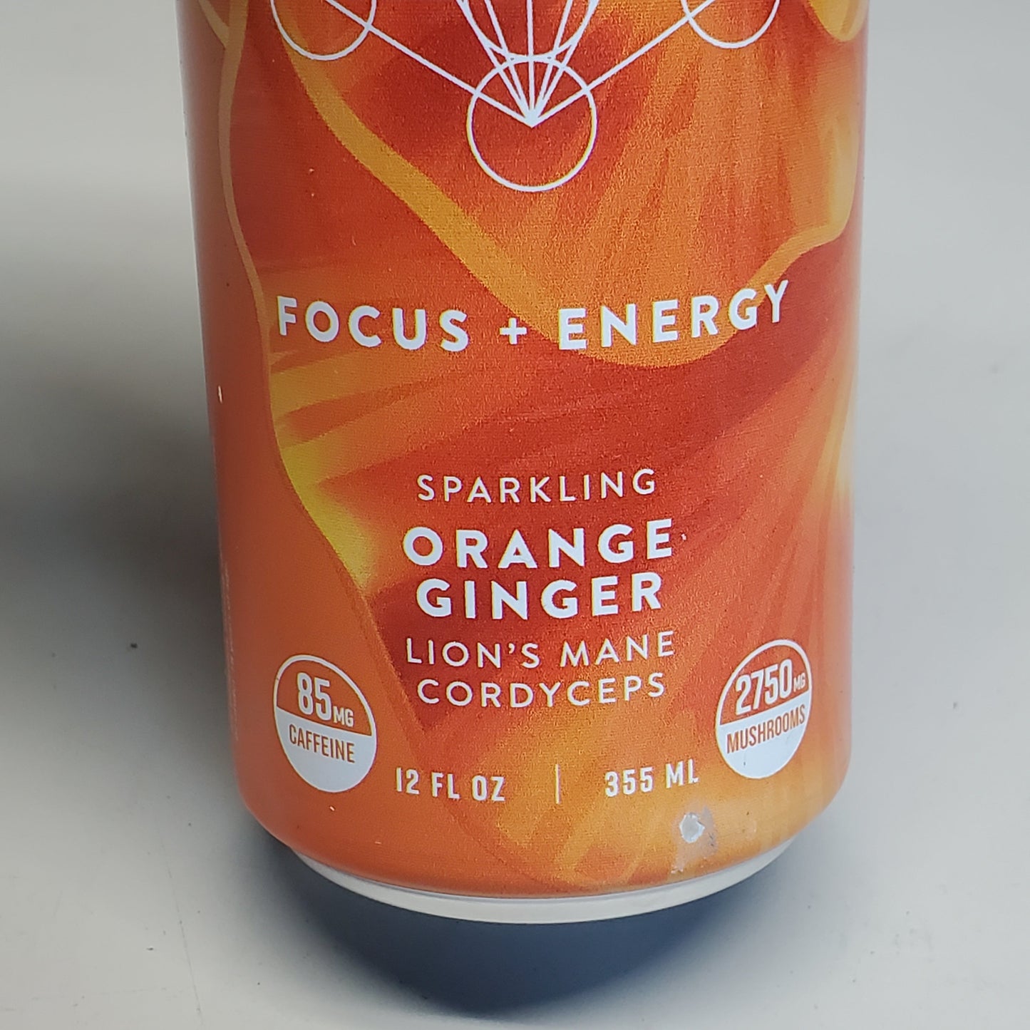 ZA@ ODYSSEY 12-PACK Mushroom Elixir Sparkling Drink Focus + Energy Orange Ginger 12 fl oz BB 03/25 (New Other) E