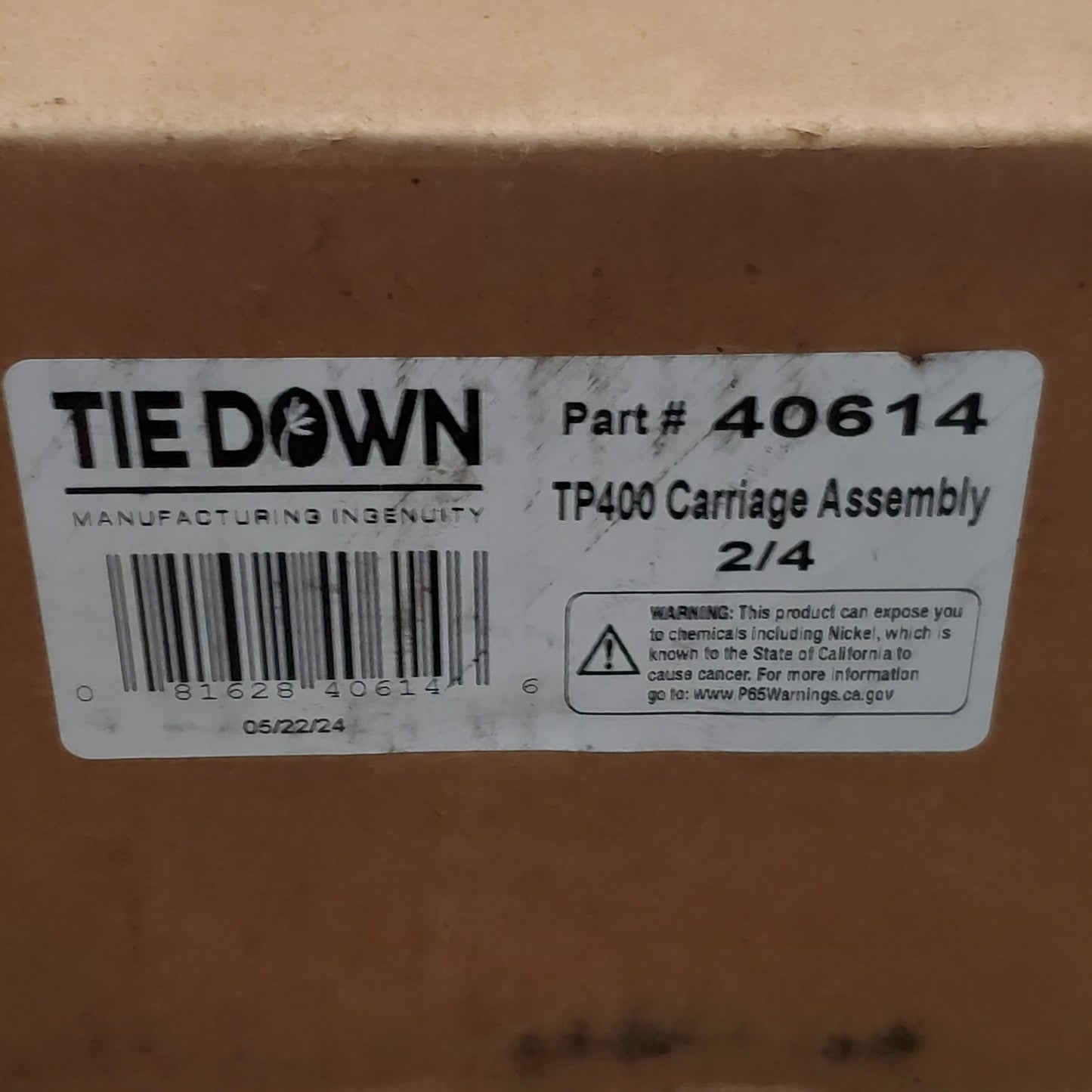 TIE DOWN TranzSporter Ladder Hoist 400 lb 28 Foot W/ Lifan Gas Engine TP400