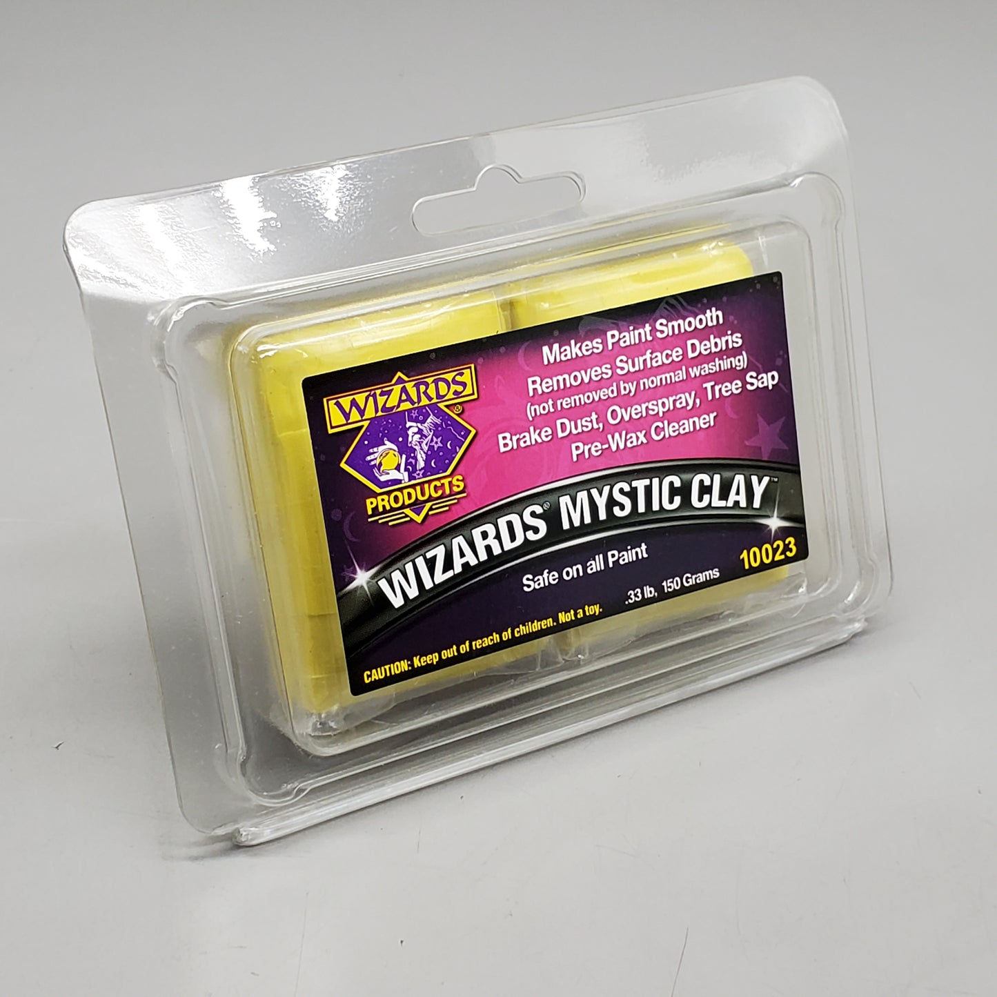 WIZARDS Mystic Clay Makes Paint Smooth & Removes Surface Debris .33 Lb 10023