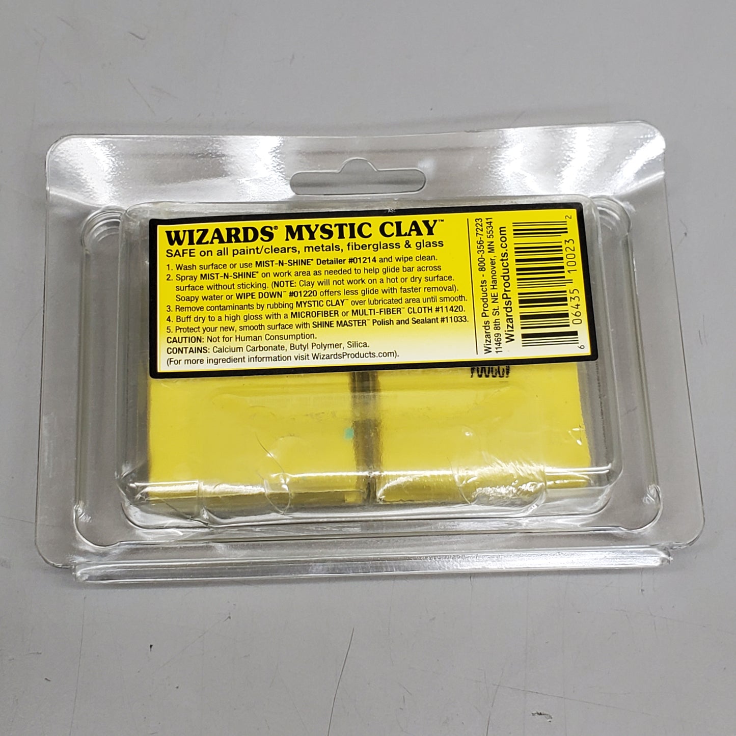 WIZARDS Mystic Clay Makes Paint Smooth & Removes Surface Debris .33 Lb 10023