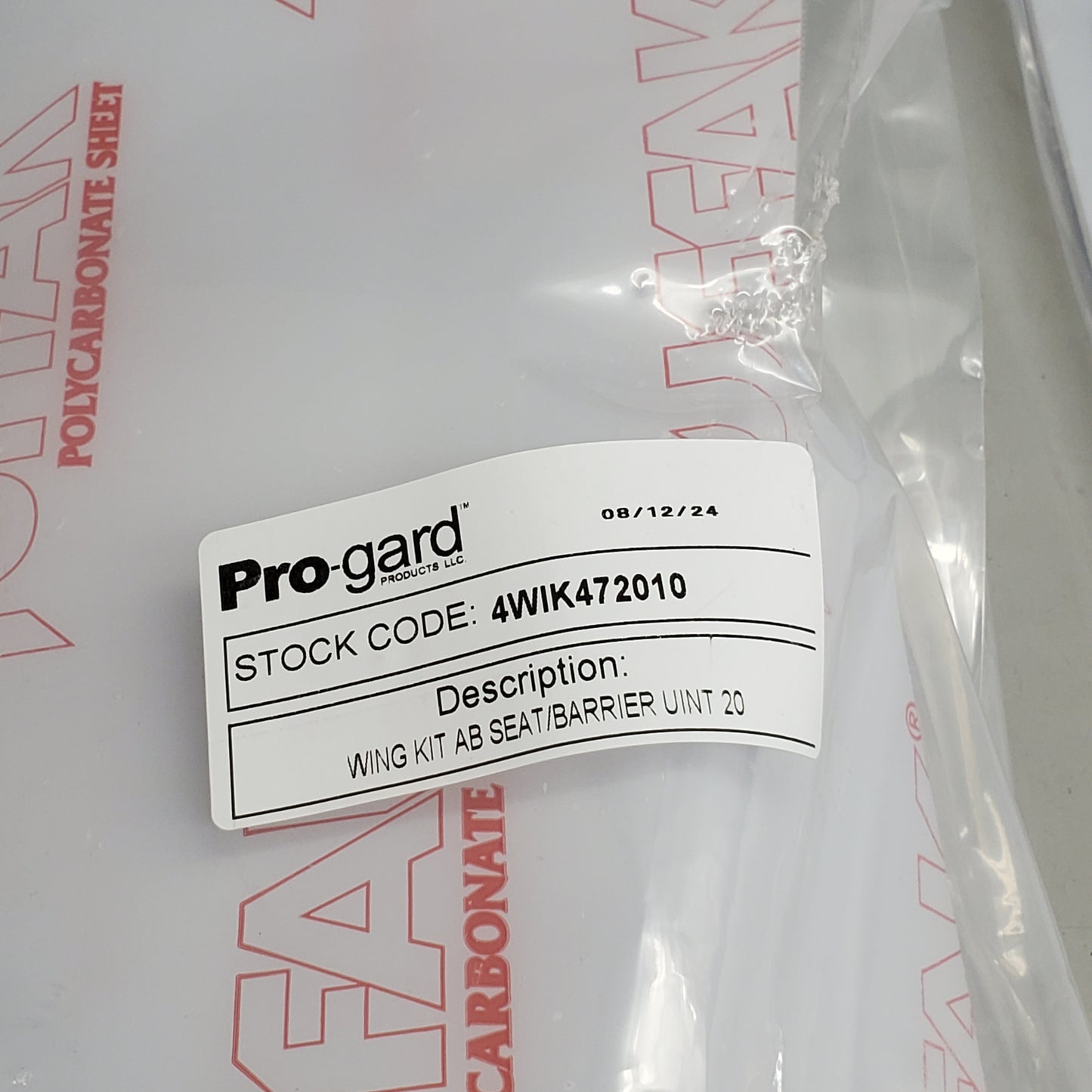 PRO-GARD INDUSTRIES Pro-Cell (2) Barrier & (2) Wing Kit P1000 for Ford interceptor 2020-Current P1000UINT20AOSB (New Other)
