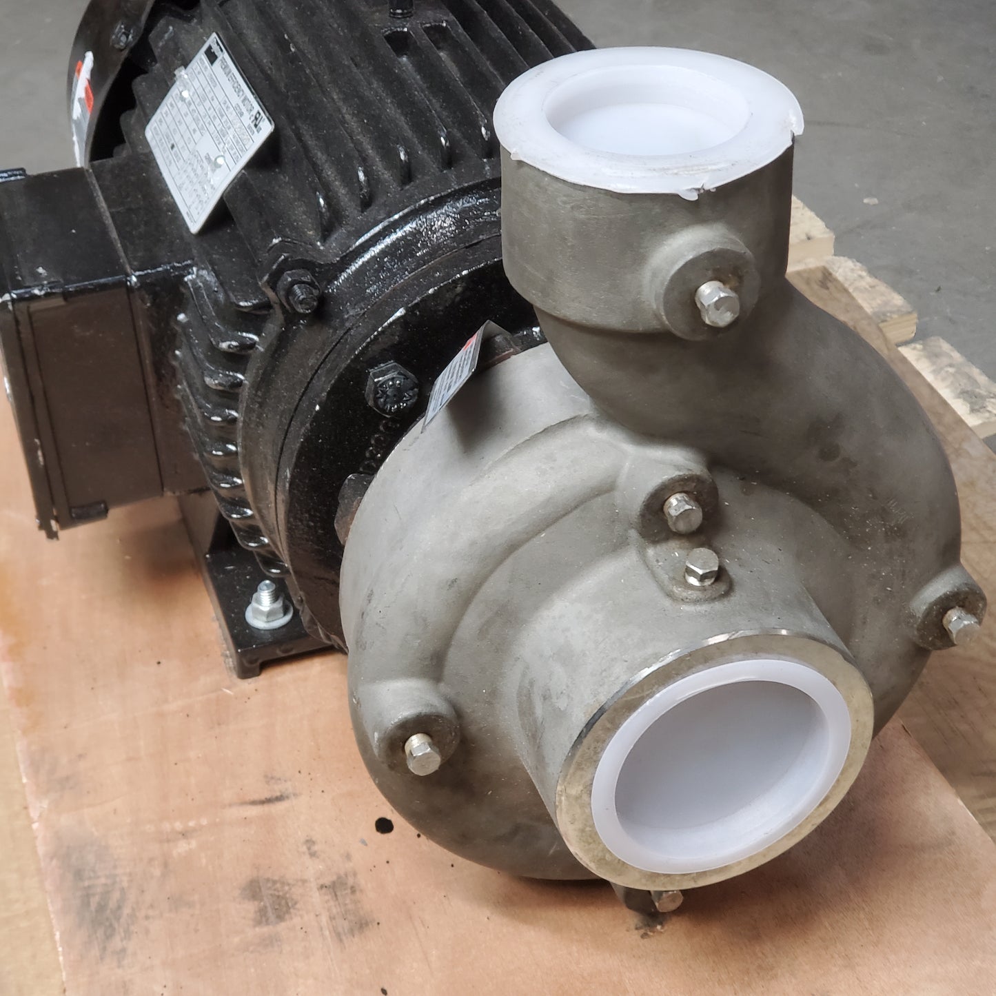 DAYTON 15 HP Centrifugal Pump 230/460V AC 150' Max Head, 3" Intake 2.5" Disch LTEK23TDE