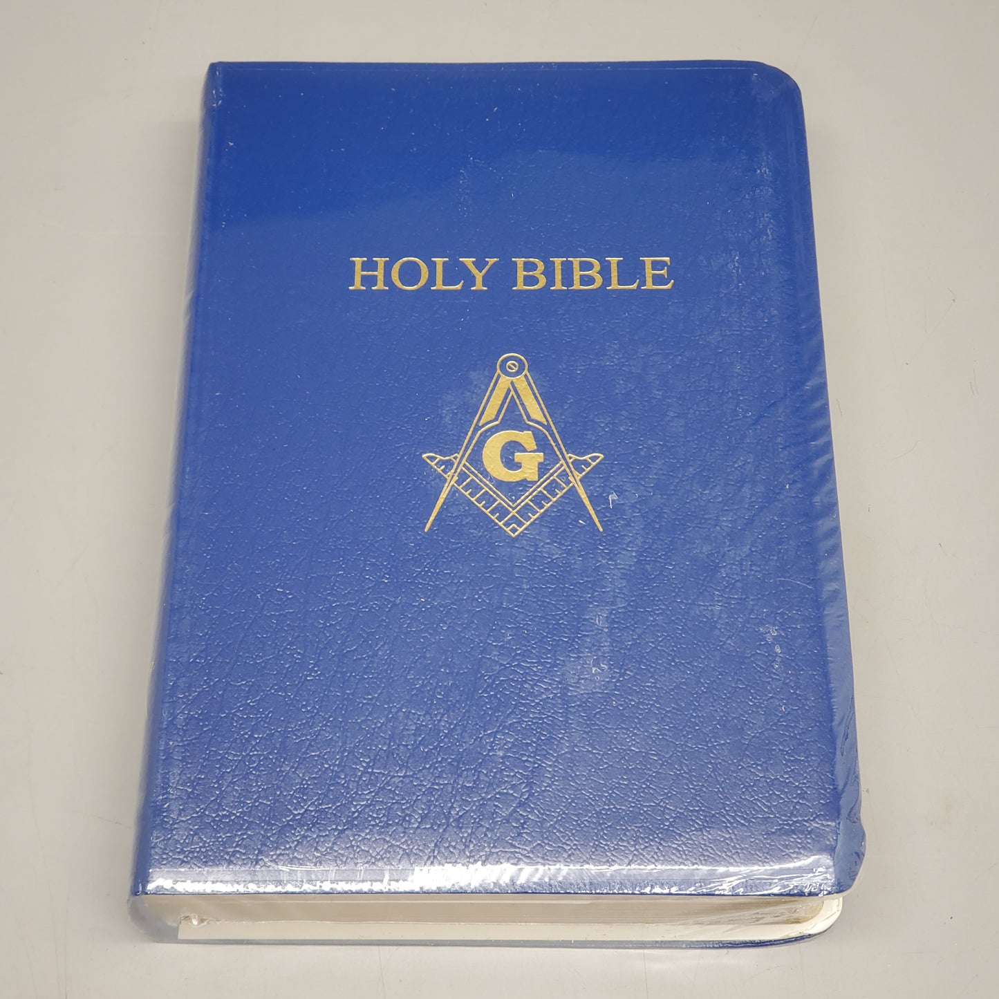 Holy Bible Master Mason Edition King James Version Blue 5.5" x 8" 9424