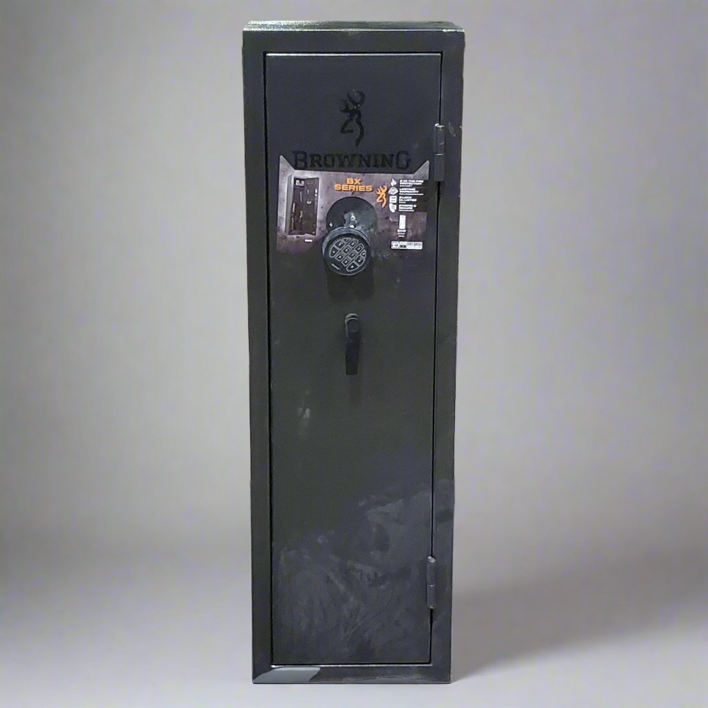 ZA@ BROWNING Gun Safe 18"Wx15.5"Dx58"H 2024 Dark Gray BX10 (AS-IS Minor Dings, Scuffs, Unable to Open )