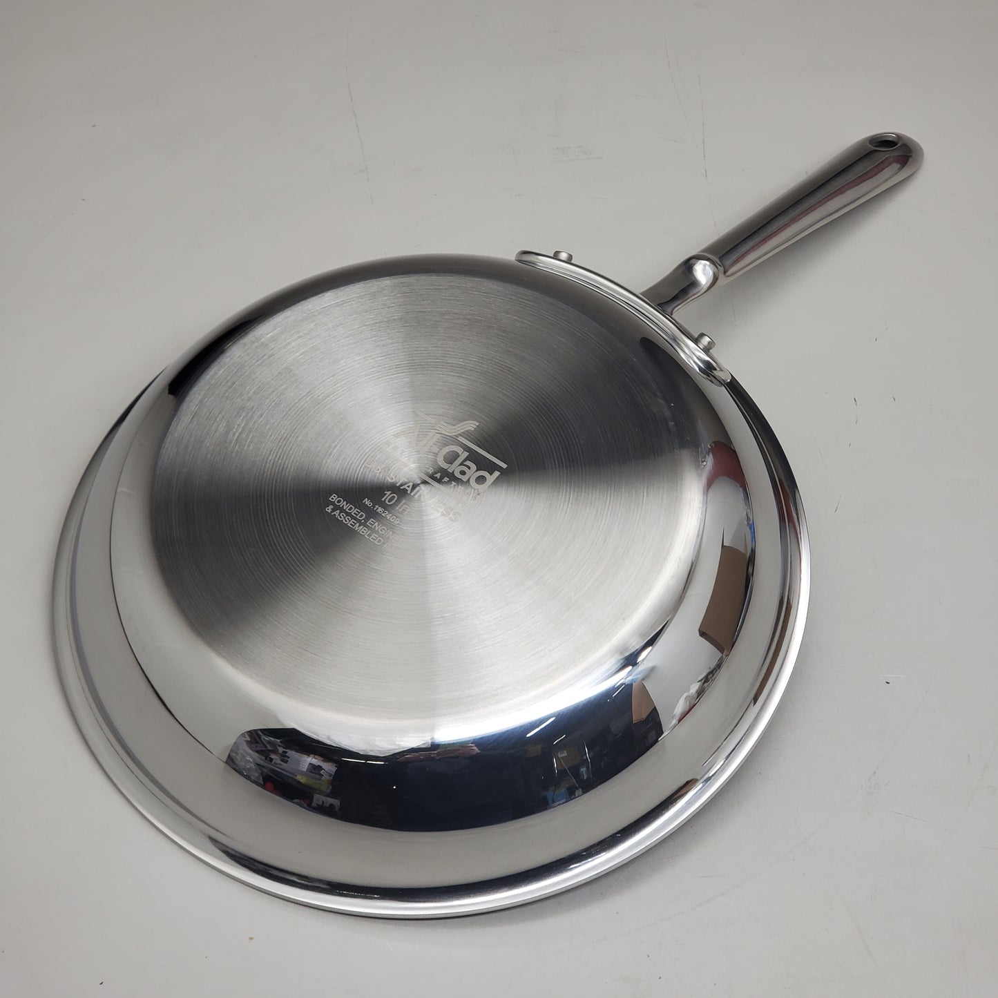 ALL-CLAD D3 10" Stainless Steel Frypan 3-Ply Bonded 4110