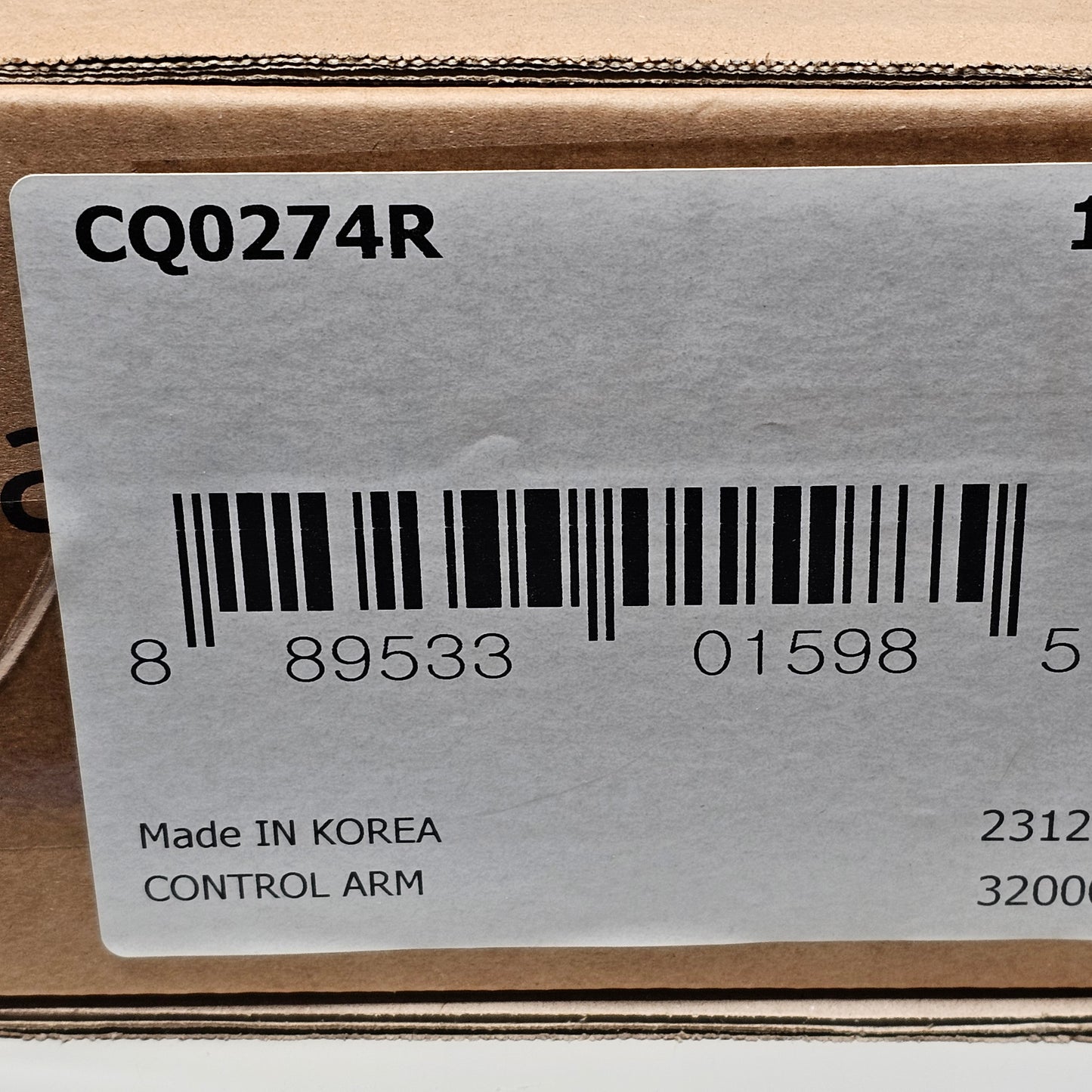 CTR Front Right Lower Control Arm and Ball Joint Assembly CQ0274R for Hyundai & Kia