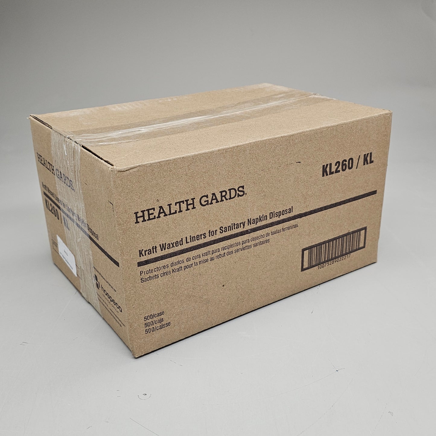 HEALTH GARD (500 PACK) Kraft Wax Liners KL260