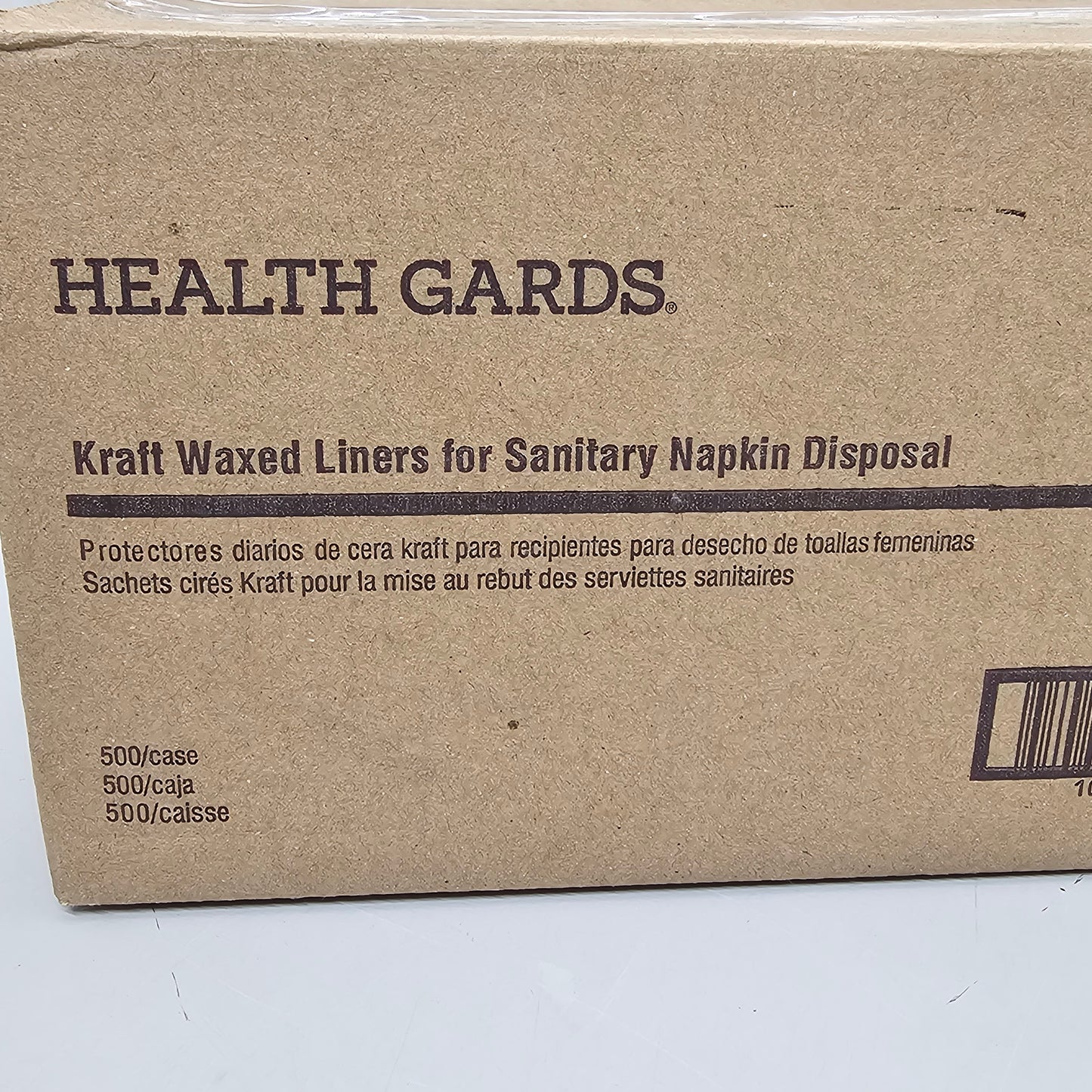 HEALTH GARD (500 PACK) Kraft Wax Liners KL260