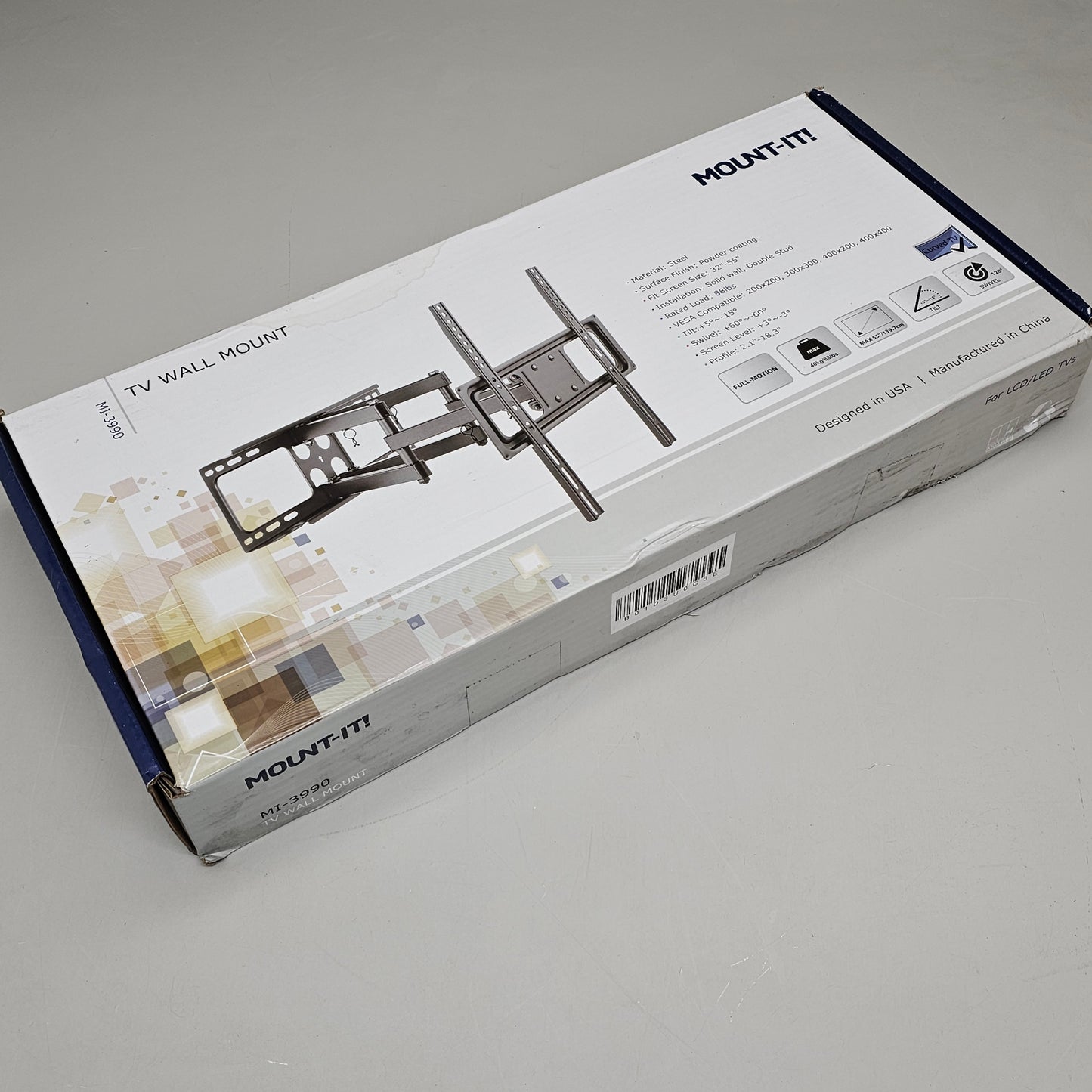 MOUNT-IT TV Wall Mount 32"-55" MI-3990