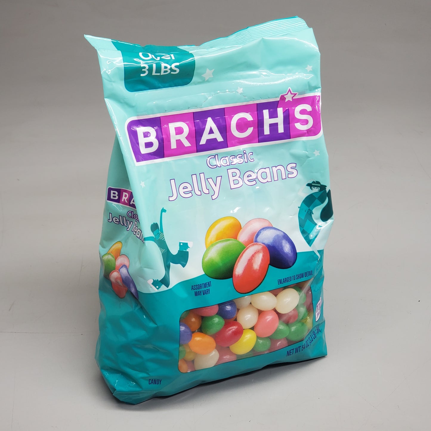 BRACHS (2 Pack) Classic Jelly Beans 54 oz or 3.3 Lb 157783 BB02/26