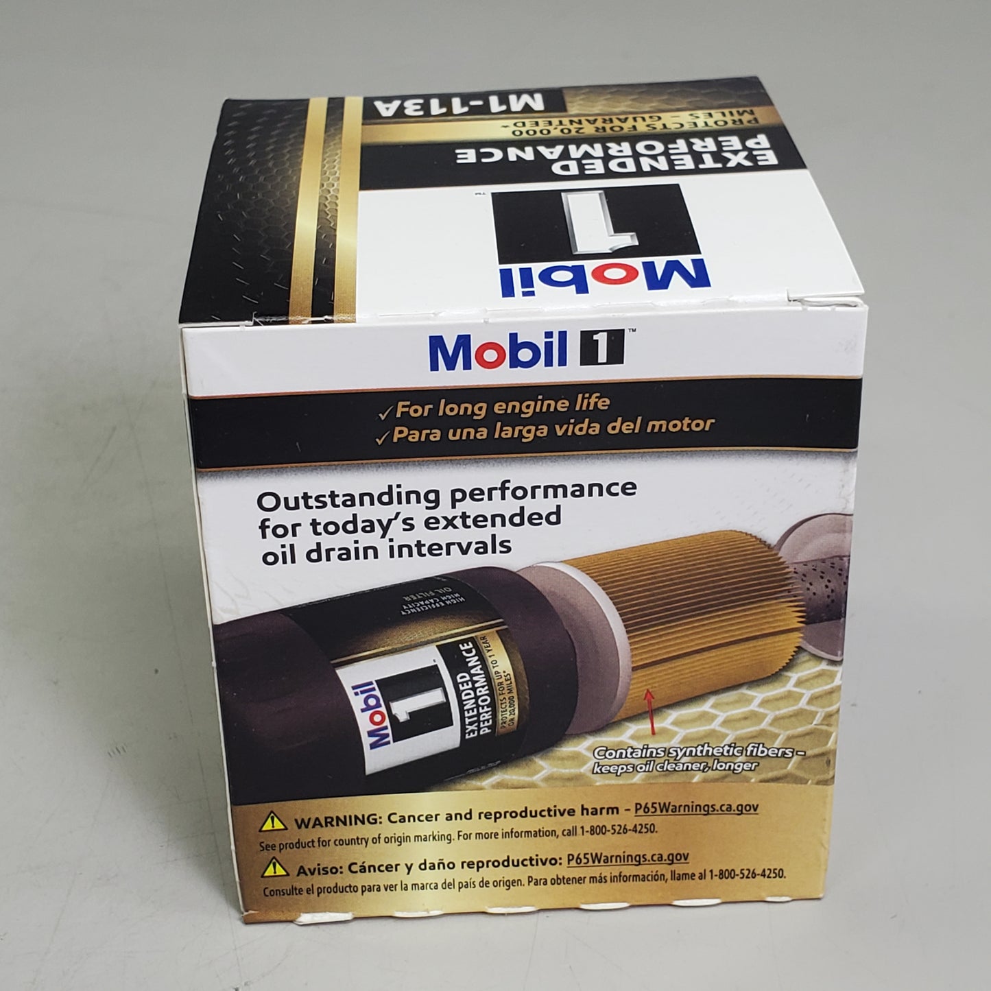 MOBIL (6 PACK) Oil Filter Extended Performance 20,000 Miles M1-113A