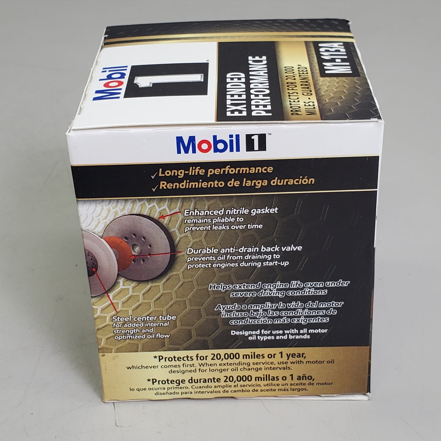 MOBIL (6 PACK) Oil Filter Extended Performance 20,000 Miles M1-113A