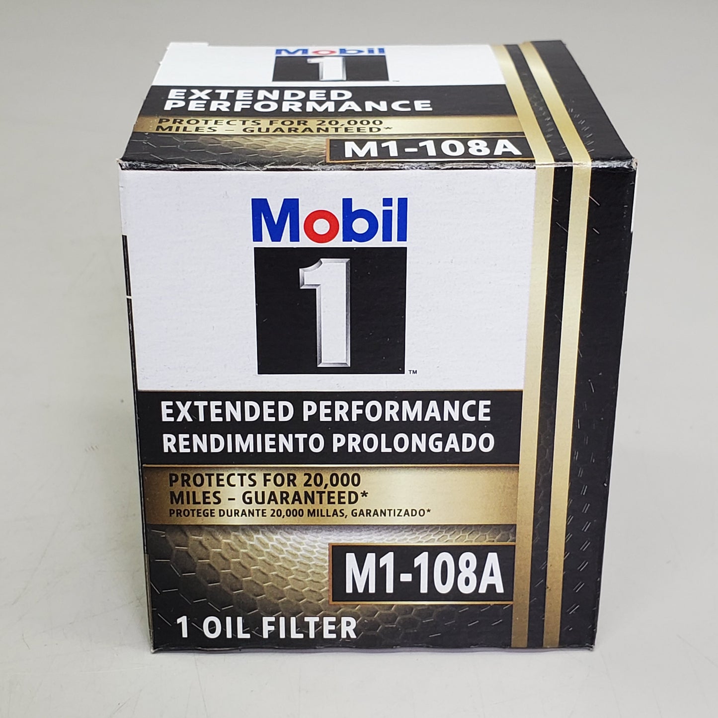 MOBIL (6 PACK) Oil Filter Extended Performance 20,000 Miles M1-108A