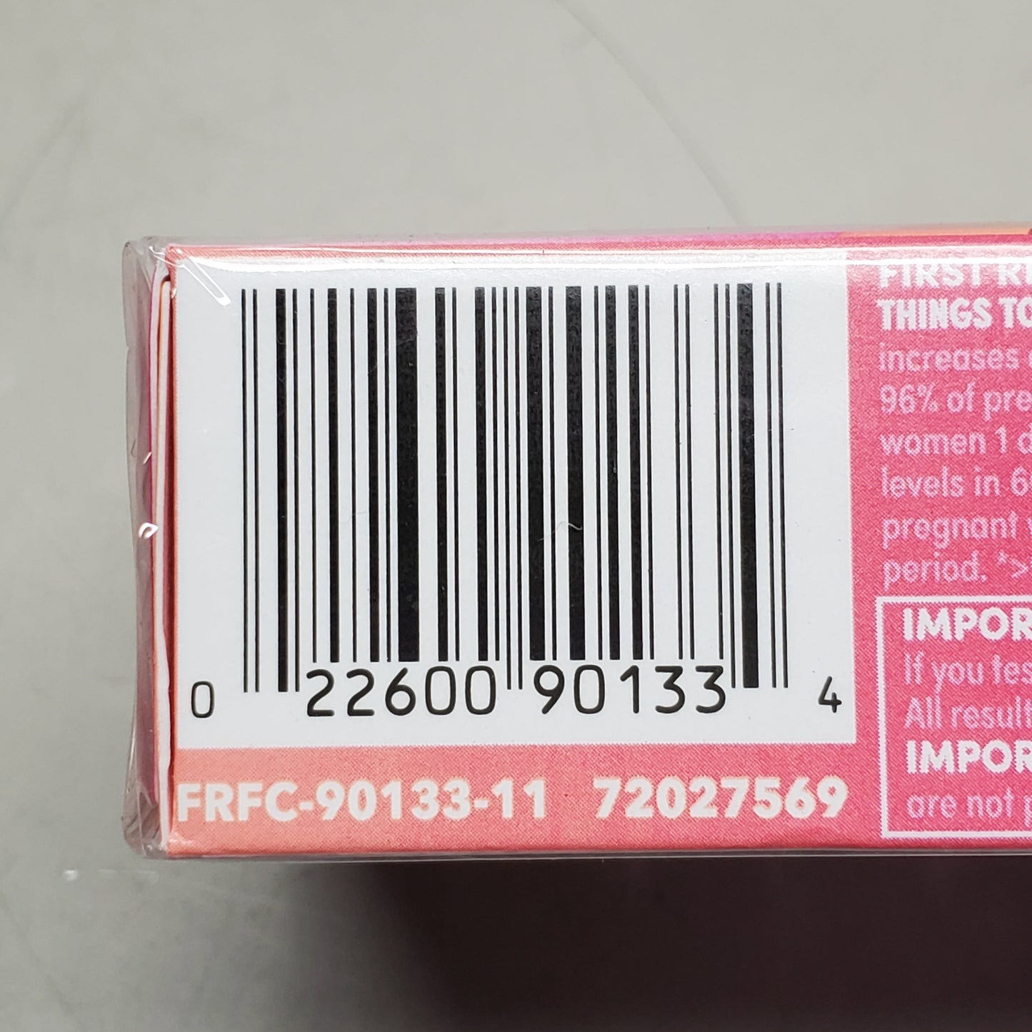 ZA@ FIRST RESPONSE (4 Tests) Pregnancy 6 Days Sooner Test & Confirm BB10/25 (Distressed Box) B