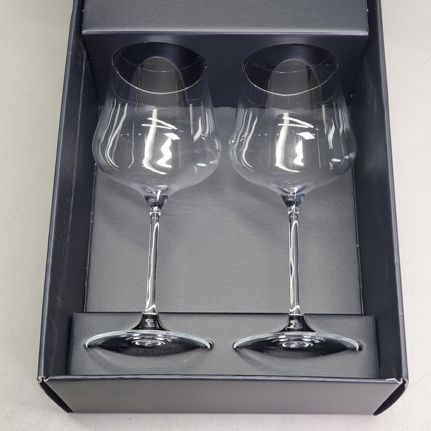 GABRIEL GLAS (2 Piece) StandArt Crystal Wine Glasses with Gift Box 16 oz