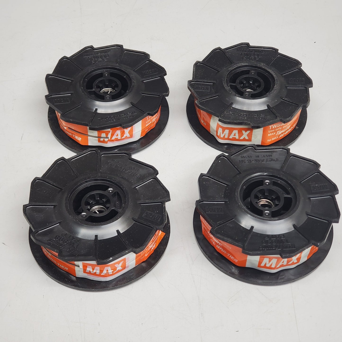 ZA@ MAX (4 Pack) Tiewire Re-Bar-Tier 21ga Black Wire TW898 C