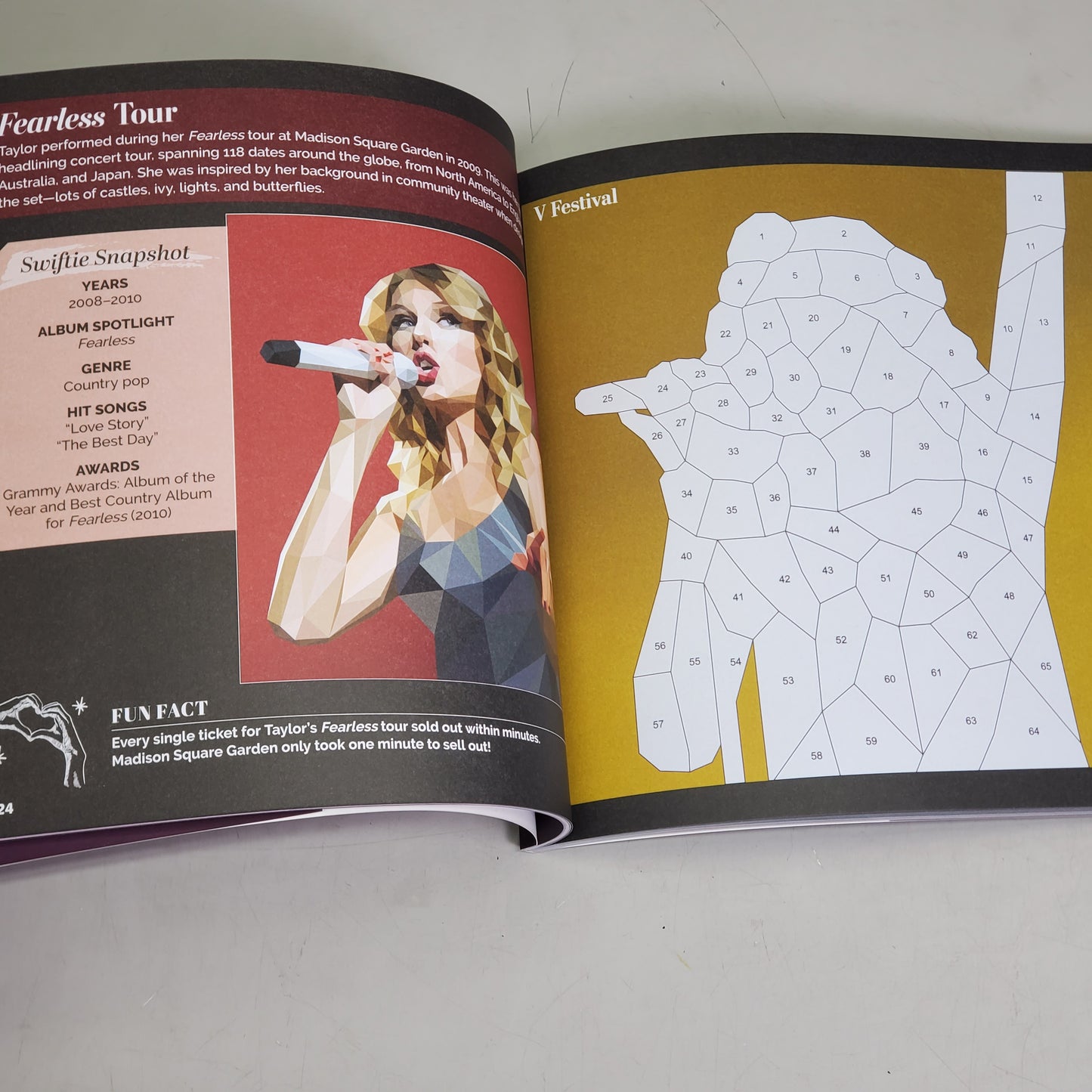 Ultimate Taylor Swift Sticker Mosaic Art 13 Fearless Paperback Logan Powell