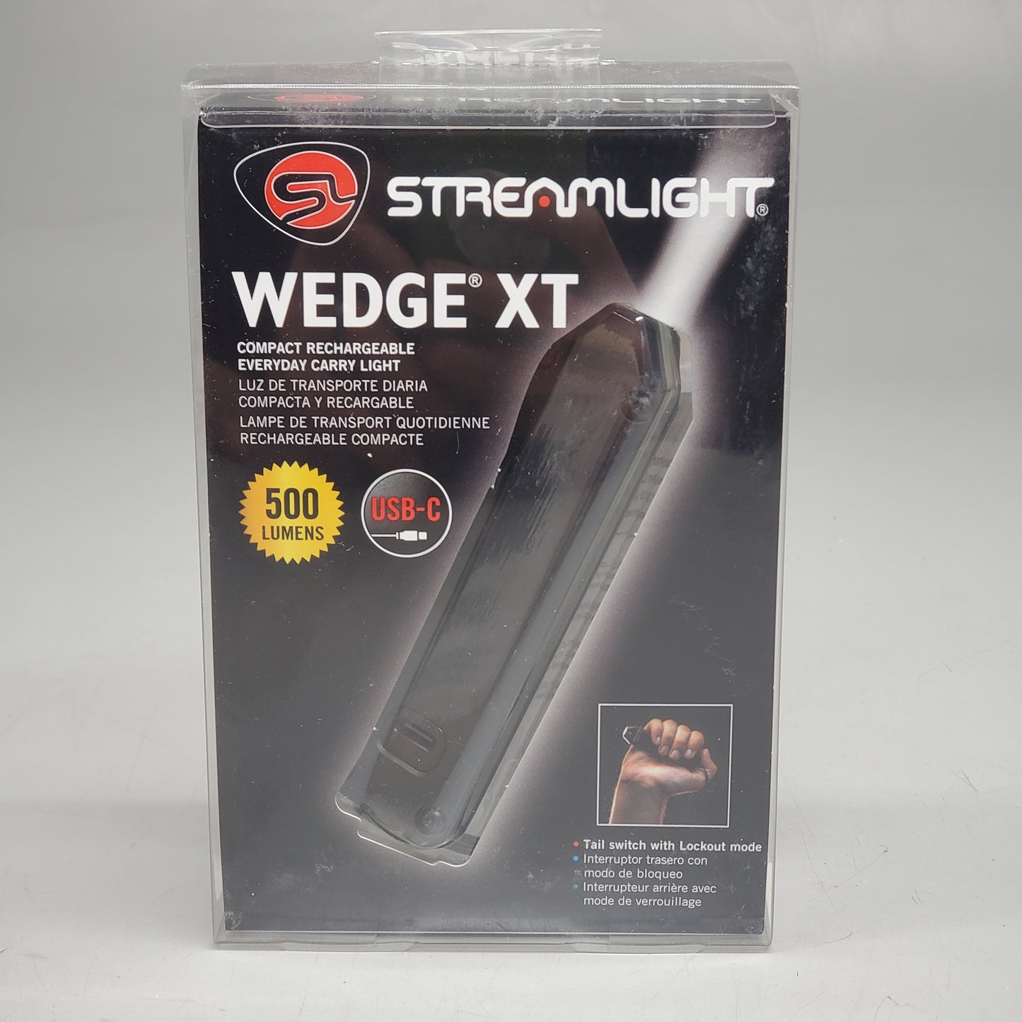 STREAMLIGHT Wedge XT Compact Rechargeable Everyday Carry LED Light