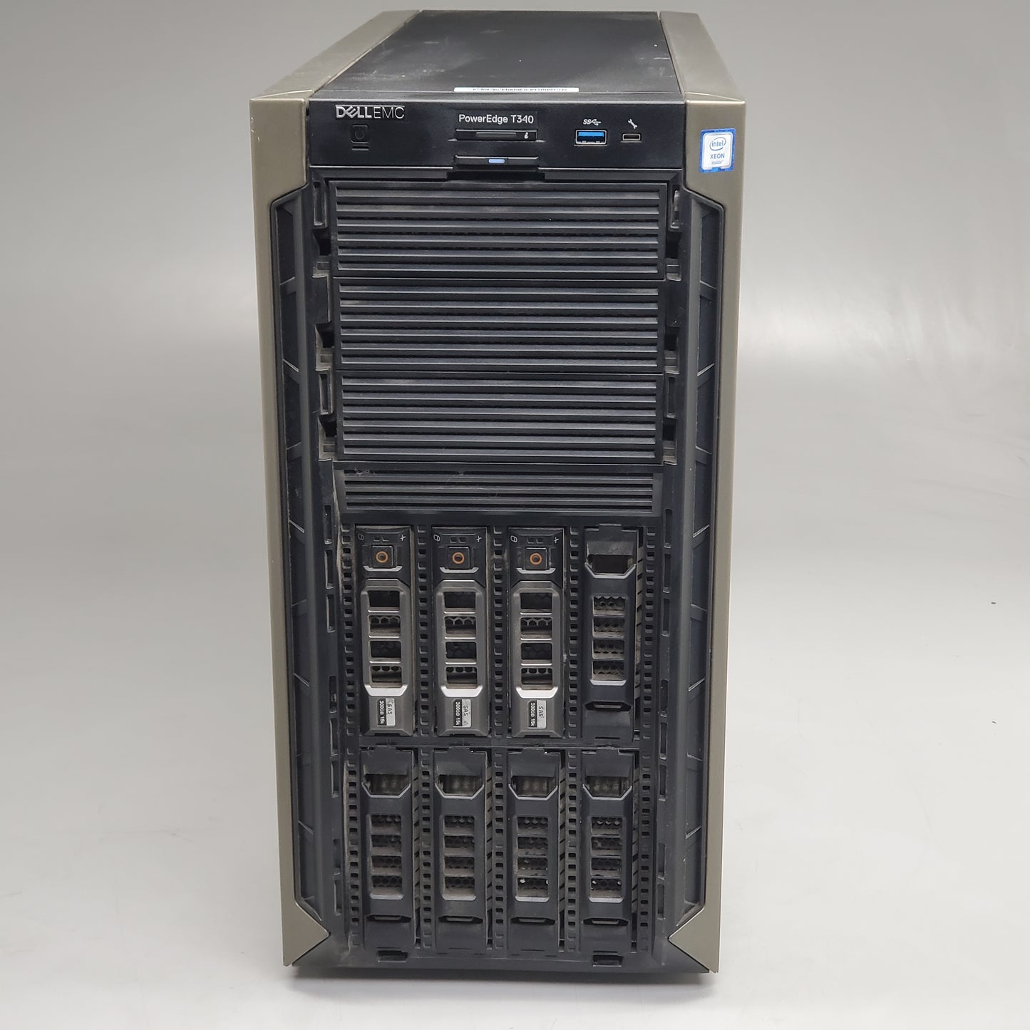 ZA@ DELL PowerEdge T340 Tower Server 32 GB Ram 3HDD@300GB Linux 7.9 OS (Pre-Owned)