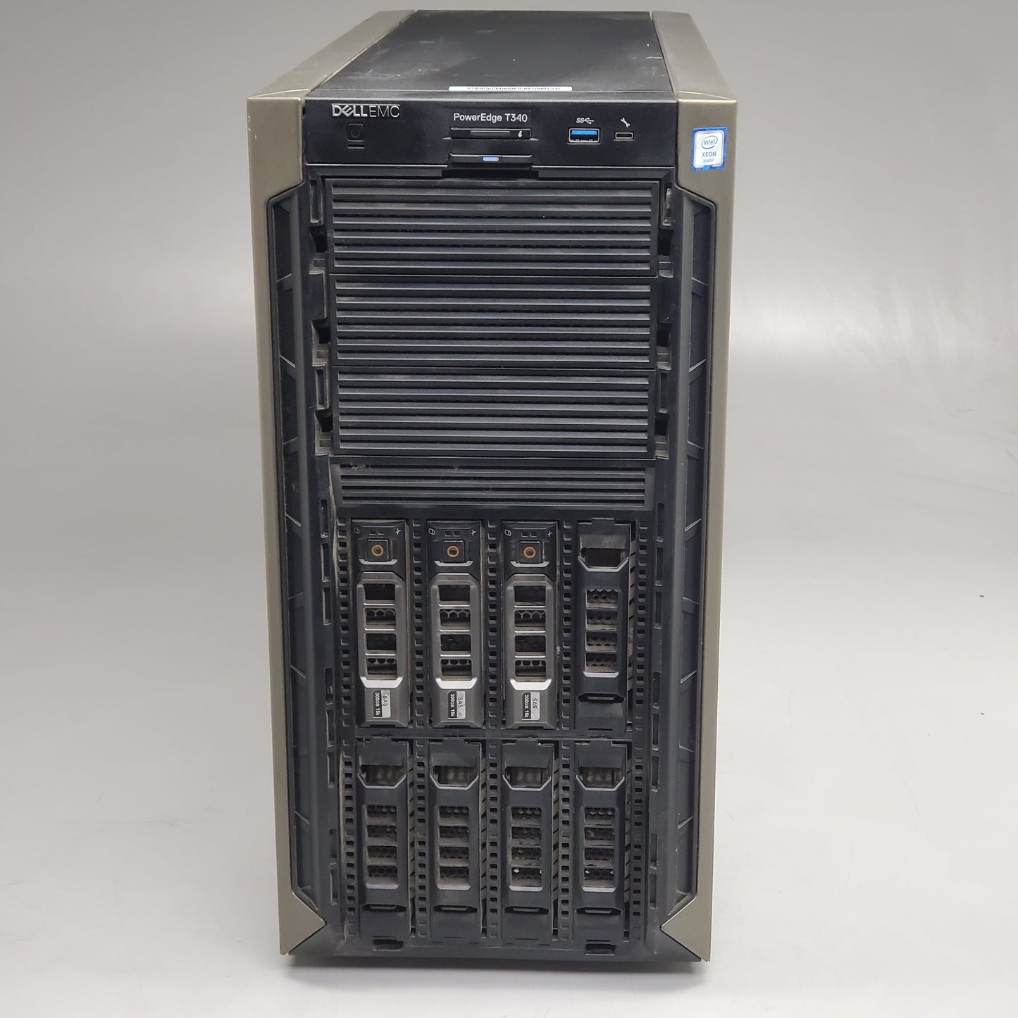 ZA@ DELL PowerEdge T340 Tower Server 32 GB Ram 3HDD@300GB Linux 7.9 OS (Pre-Owned) A