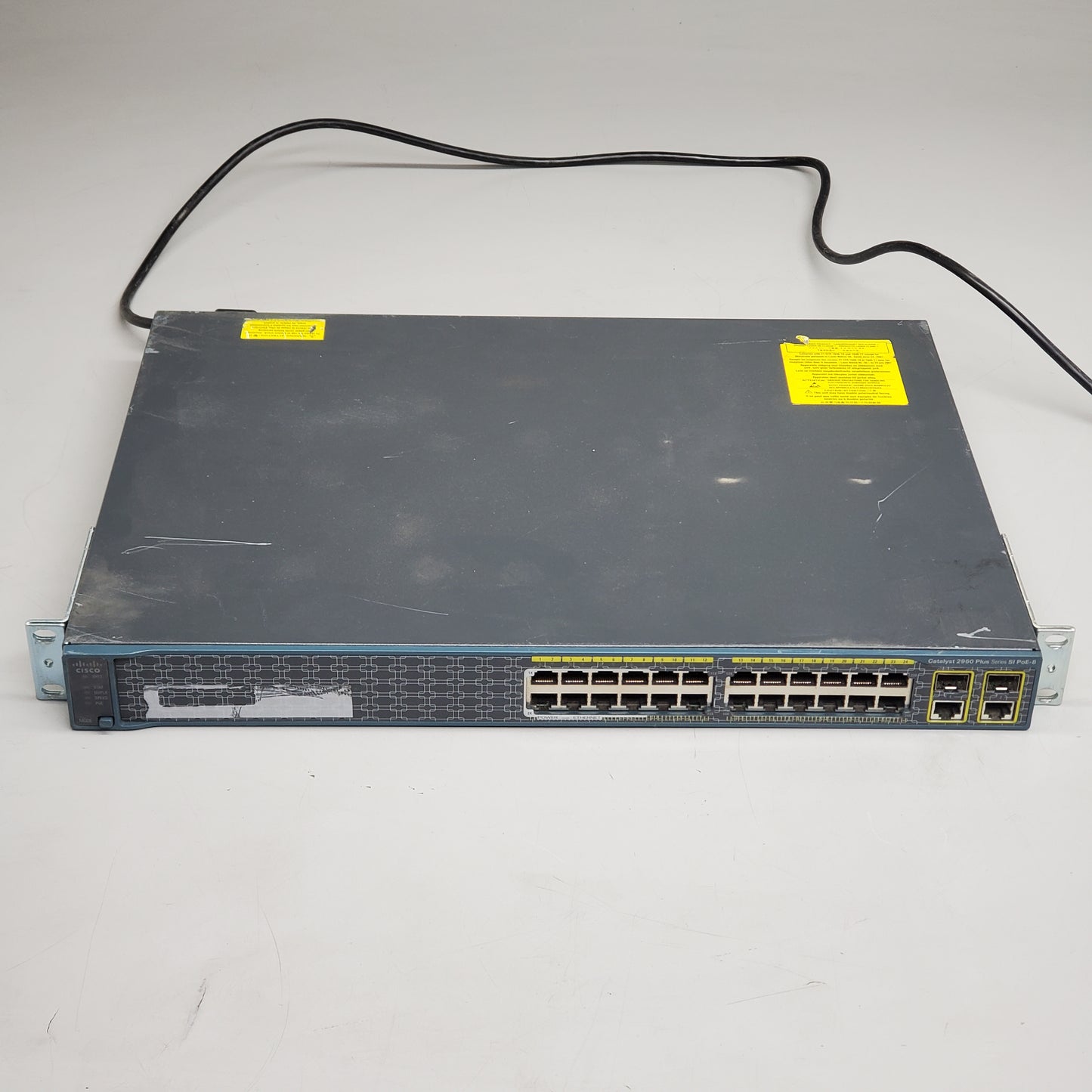 ZA@ CISCO Catalyst 2960 Plus Series SI POE-8 (Used AS-IS Powers On)