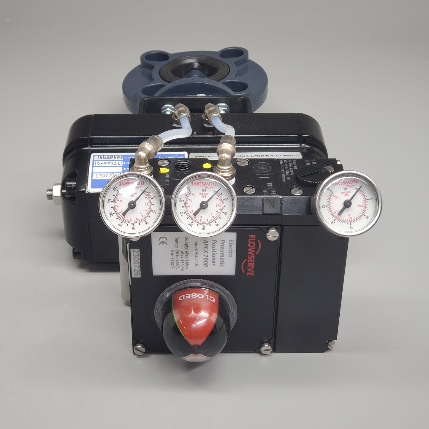 FLOWSERVE Pneumatic Electro Positioner Actuated Butterfly Valve 1.5" B085S10 / 71247AT0