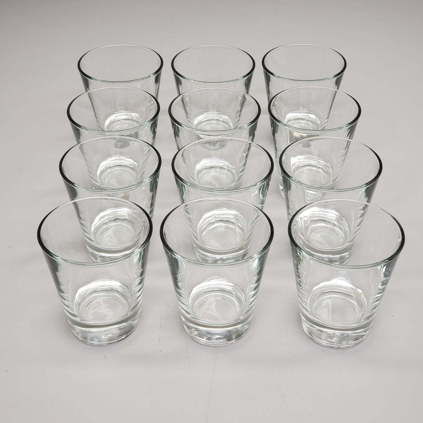 LIBBEY (1 Dozen) Glass +DuroTuff ELAN Rocks Glasses 7 oz 15807 Thick Heavy Duty Glass