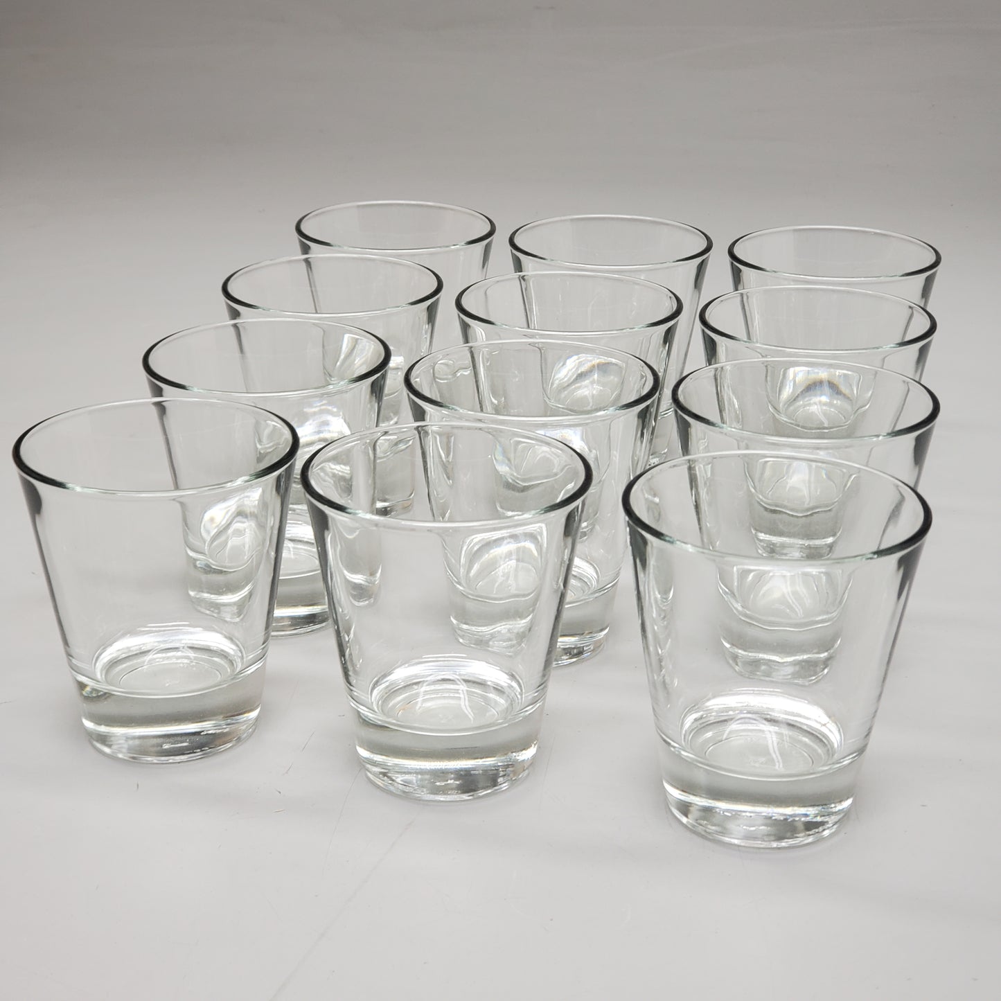 LIBBEY (1 Dozen) Glass +DuroTuff ELAN Rocks Glasses 7 oz 15807 Thick Heavy Duty Glass