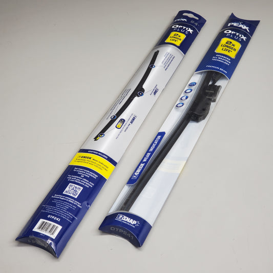 PEAK (2 Pack) Optix Plus Beam Windshield Wiper Blades 24" OTP241 2x Longer Life