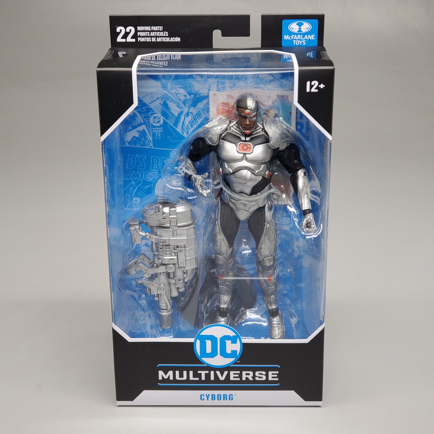 MCFARLANE TOYS DC Multiverse Cyborg Rebirth Action Figure 7"