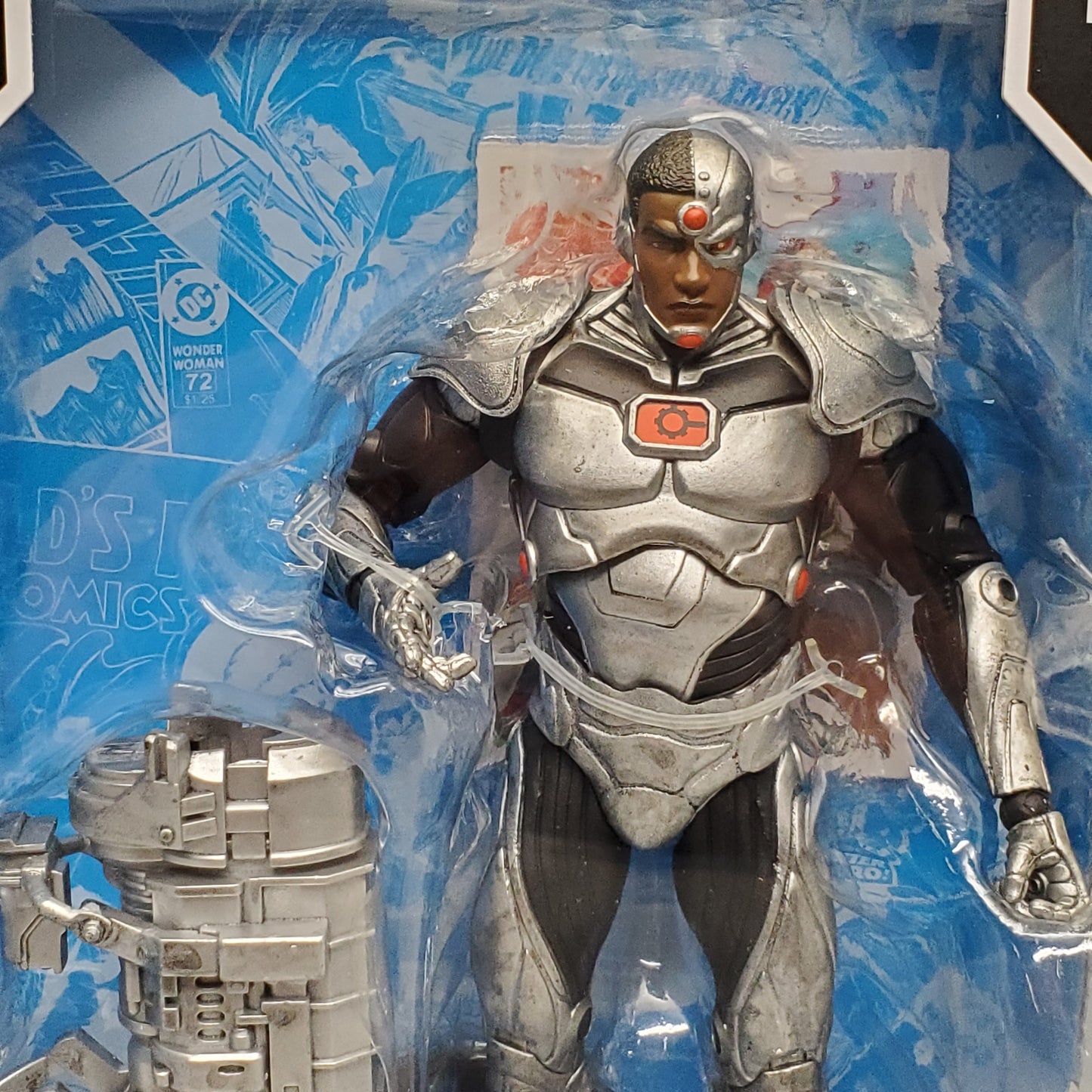 MCFARLANE TOYS DC Multiverse Cyborg Rebirth Action Figure 7"