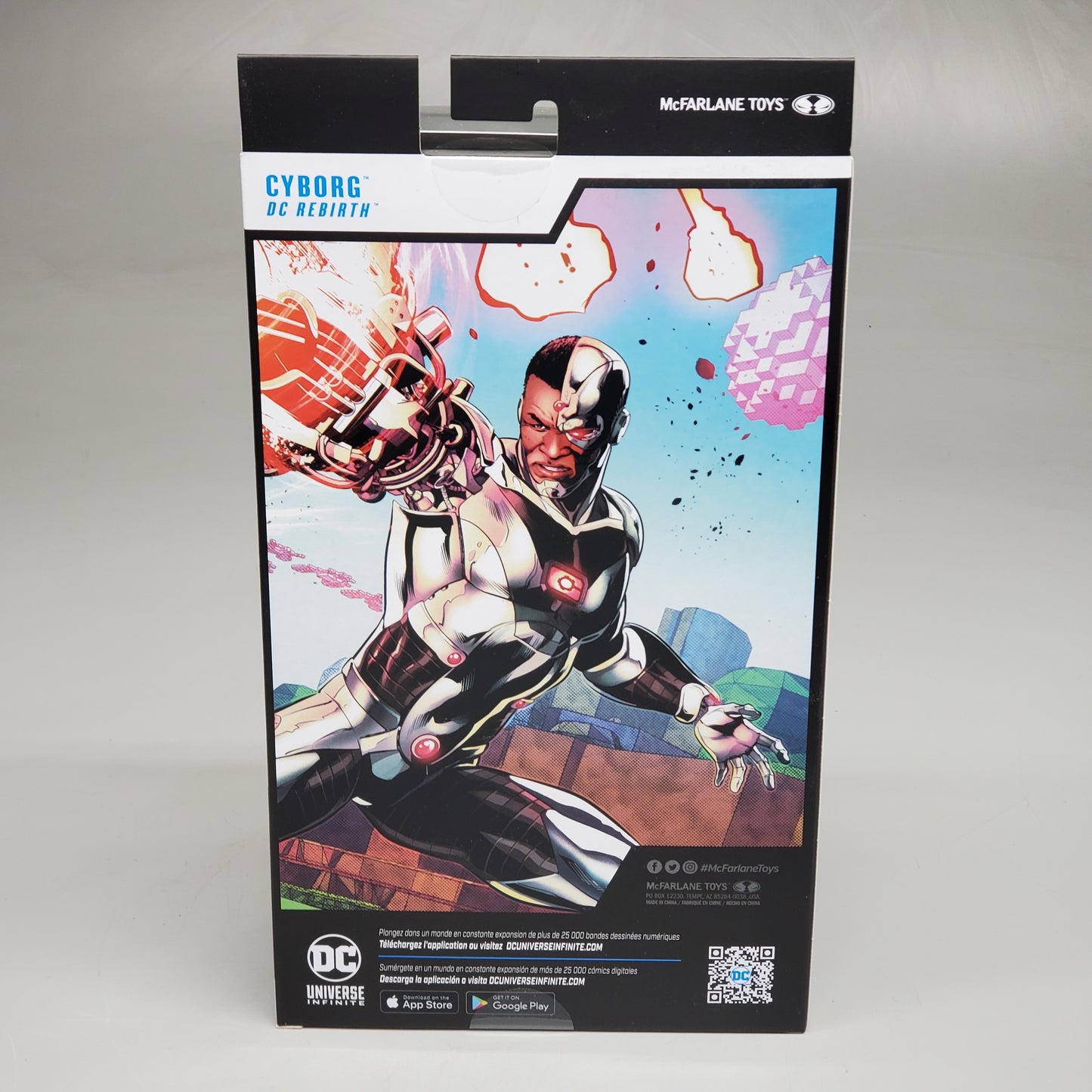 MCFARLANE TOYS DC Multiverse Cyborg Rebirth Action Figure 7"