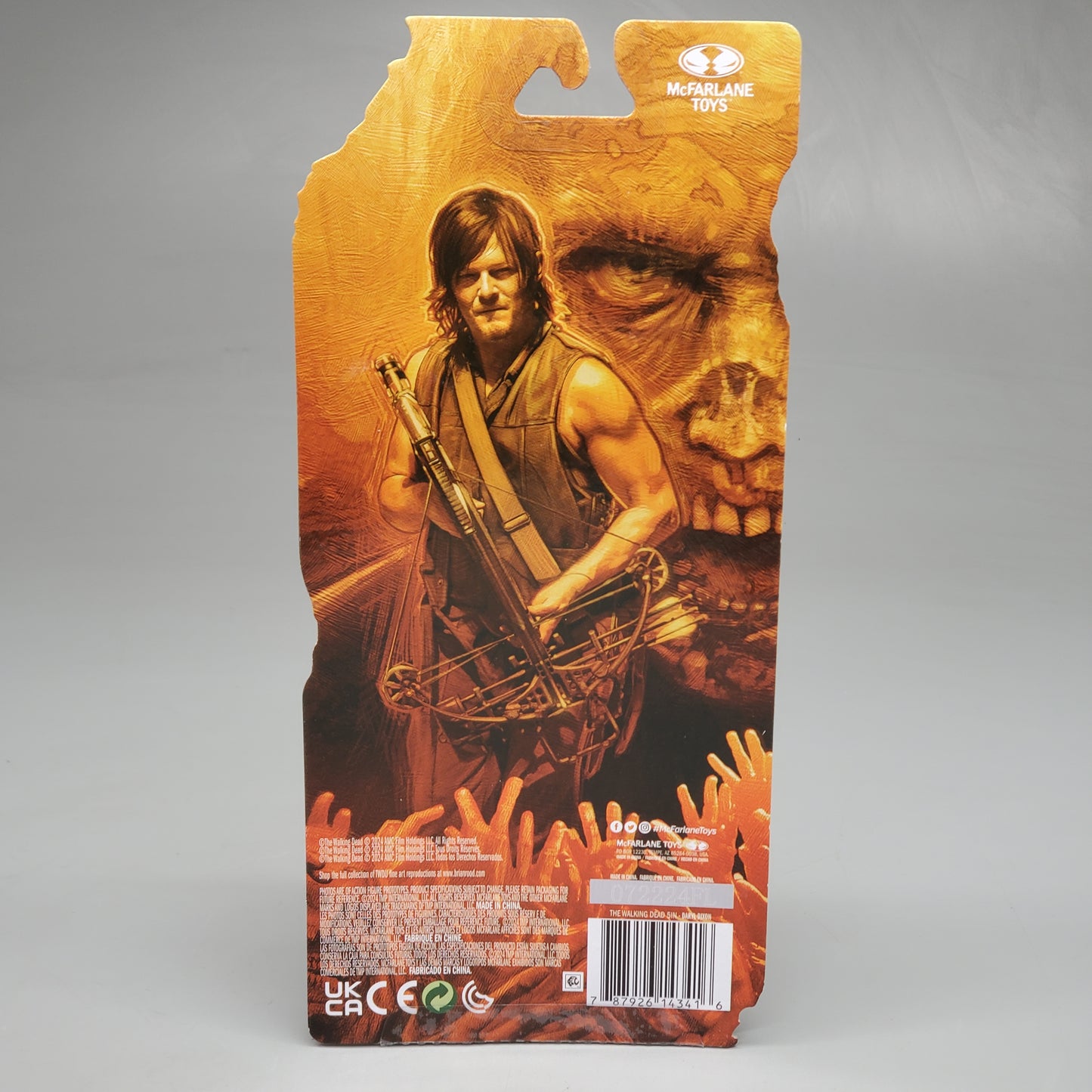 MCFARLANE TOYS Walking Dead Daryl Dixon 5" Action Figure 14341