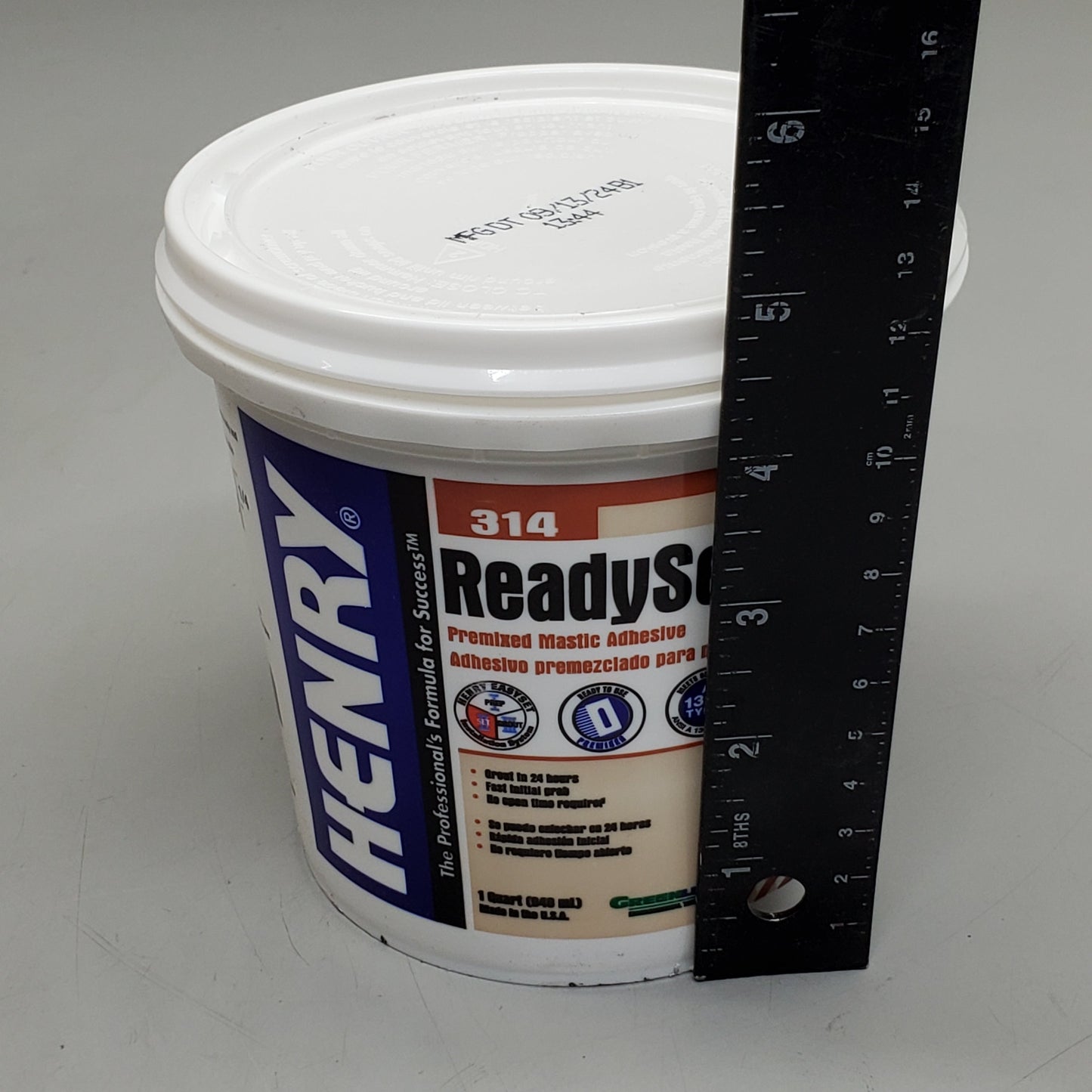 ZA@ HENRY (12 Pack) ReadySet Premixed Mastic Ceramic Tile Adhesive 1 Quart 314 D