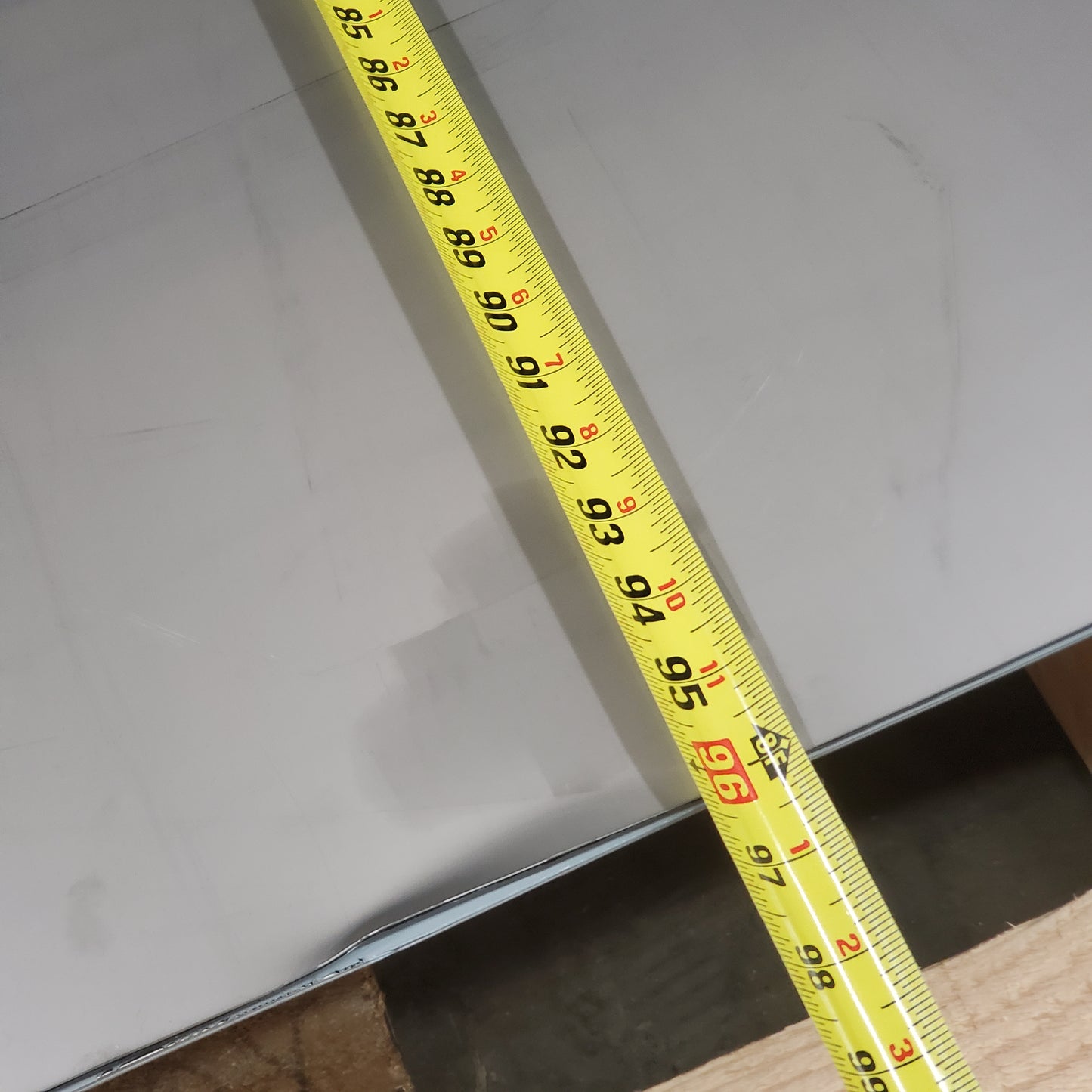 Thin Stainless Steel Sheet 3' x 8' 304 / 2B GA HT#AX6M CL#05AX6M ASMESA240