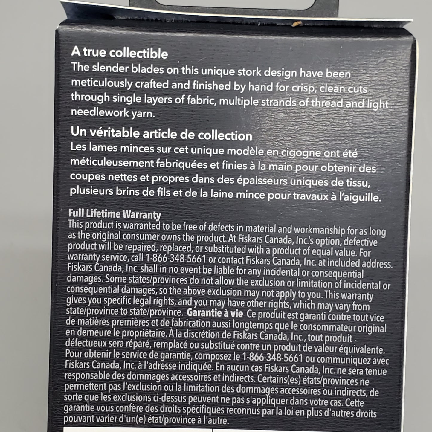 GINGHER Stark Embroidery Scissors 3.5" Chrome 220450 03-058254