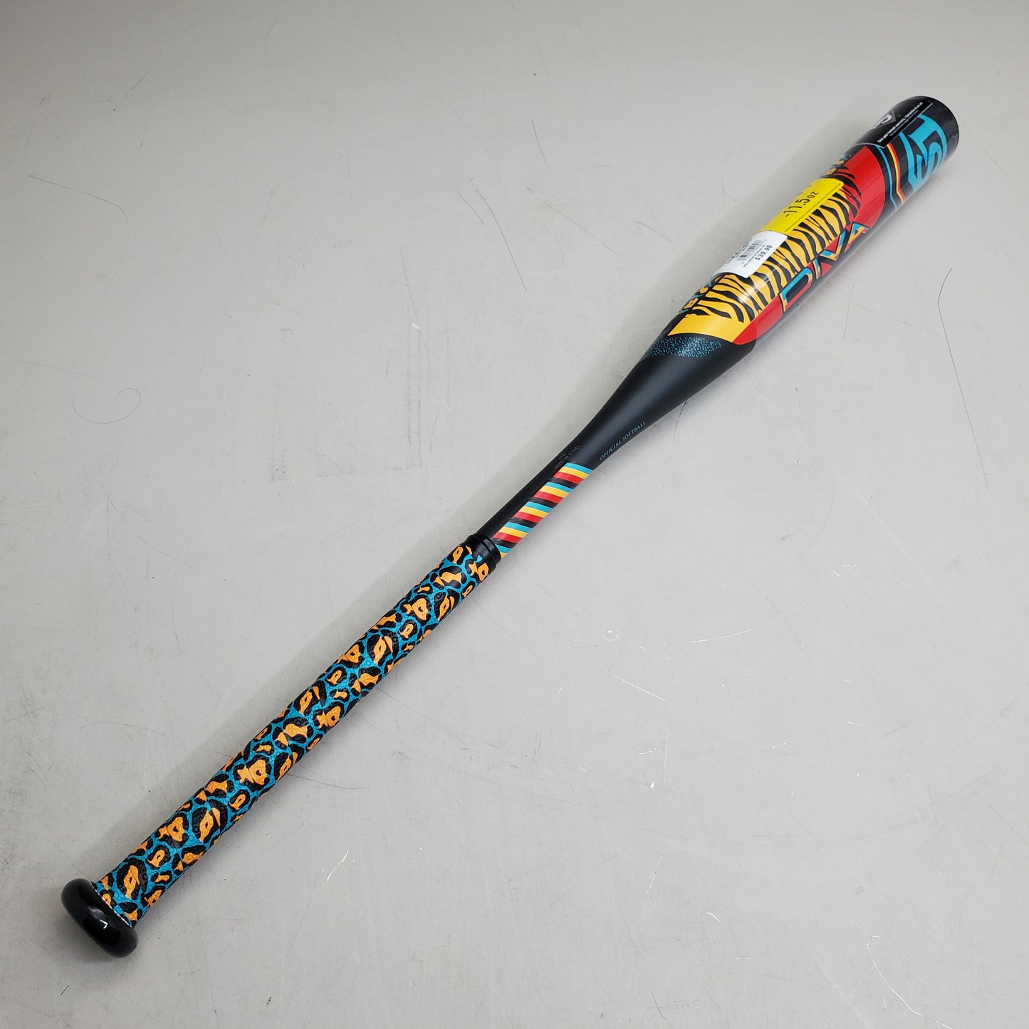 LOUISVILLE SLUGGER Diva Fastpitch Softball Bat 3x3x34 30IN/18.5OZ Black/Multi WBL255201018530 - Image 1