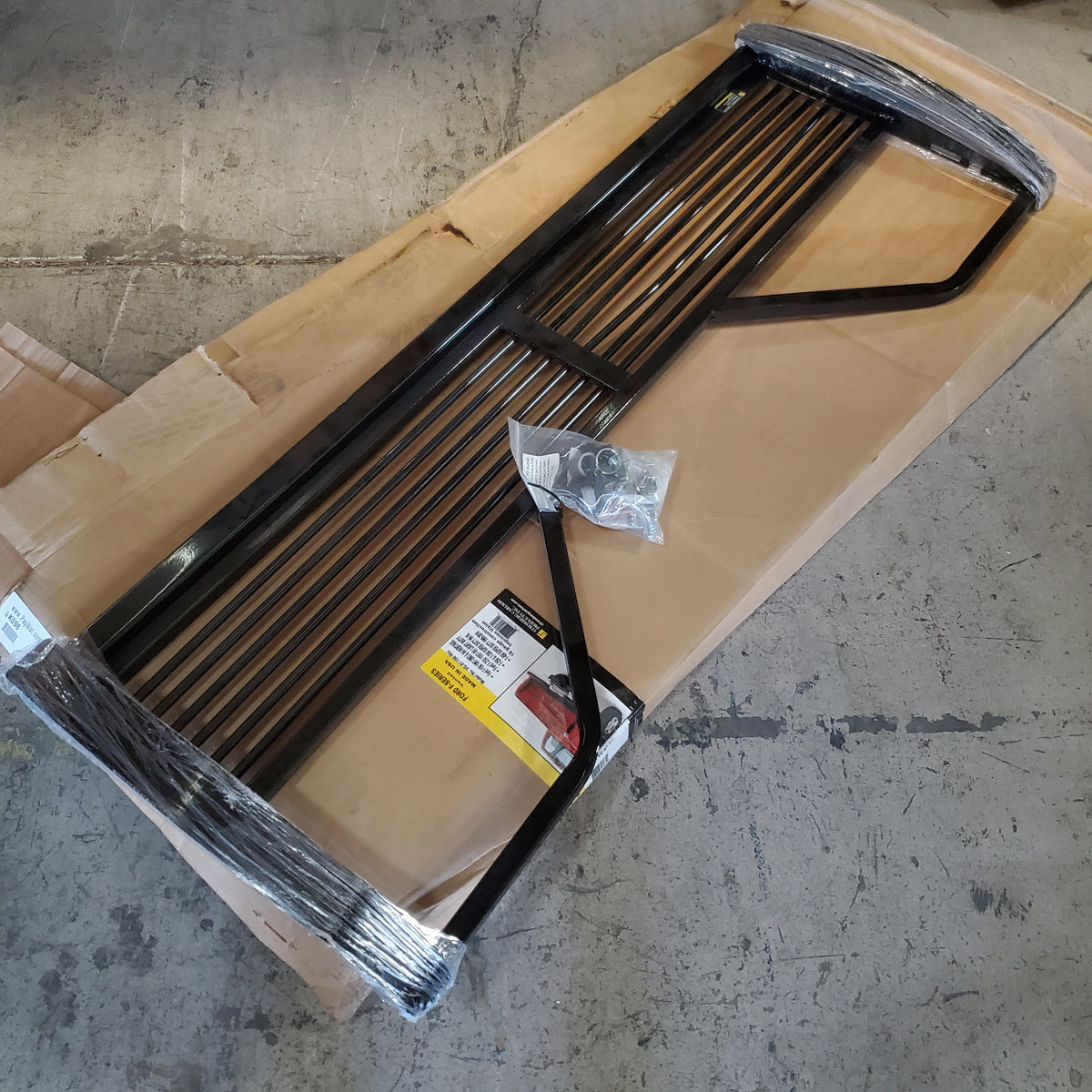 STROMBERG CARLSON Vented Tail Gate Sz 63” L x 23” H Black Color VG-97-100 (Damaged Bar)