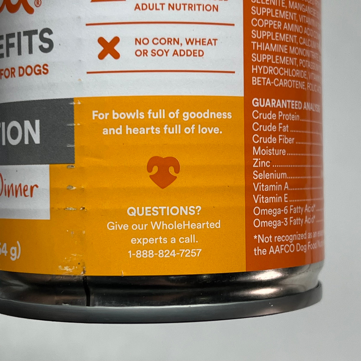 ZA@ WHOLE HEARTED (8 PACK) Healthy Benefits Easy Digestion Boiled Chicken Dinner   12.5oz BB 02/29