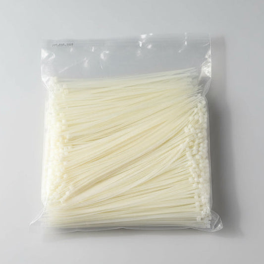 Heavy Duty Nylon Zip Ties Tensile Strength 12" White N-11-50-9-M
