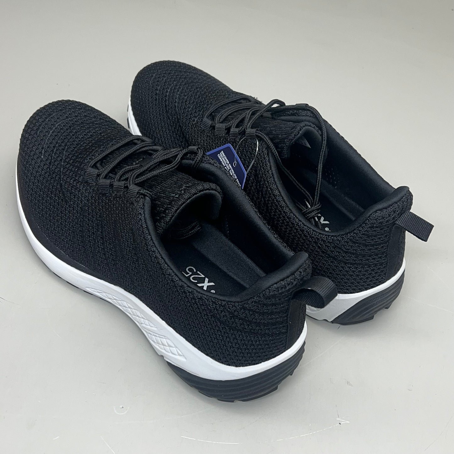 PROPET Tour Knit Sneaker Cushion Insole Women's Sz 10.5 XX (4E) Black WAA112M