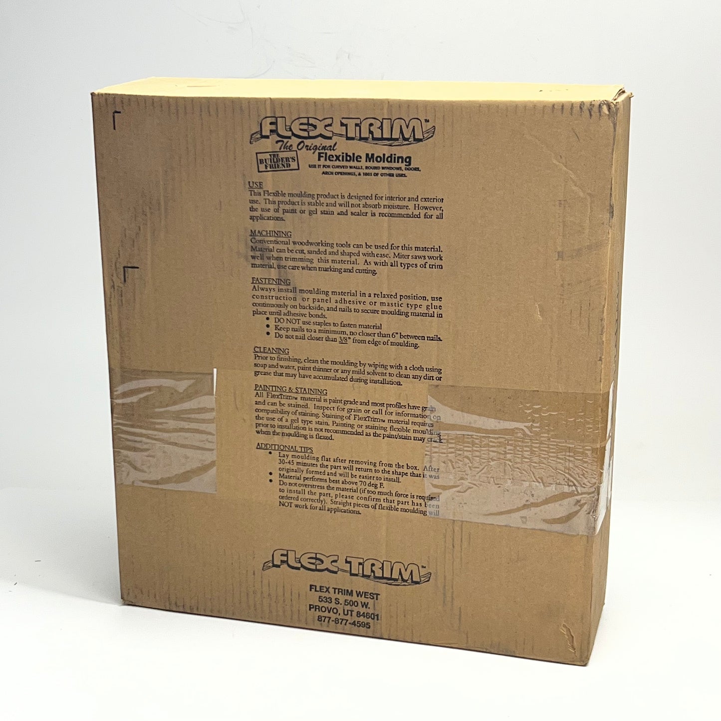 FLEX-TRIM Bendable Trim 12 ft. Beige 0195513
